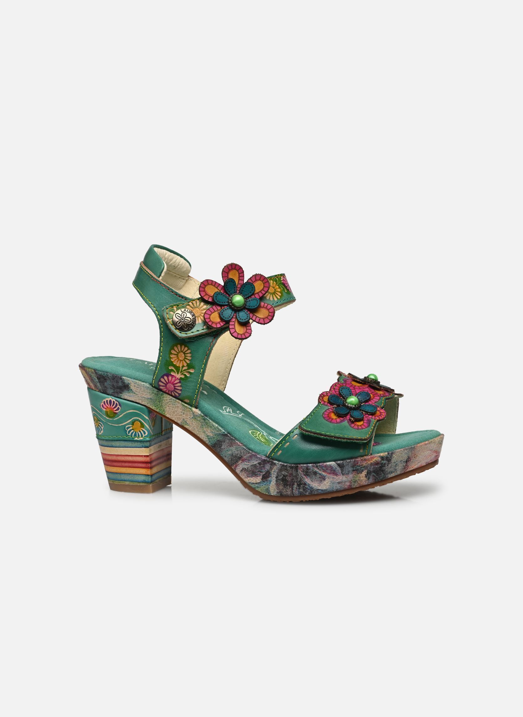 Sandalen Nellao 05 dames groen Laura Vita Sandalen Nellao 05 dames groen Vert