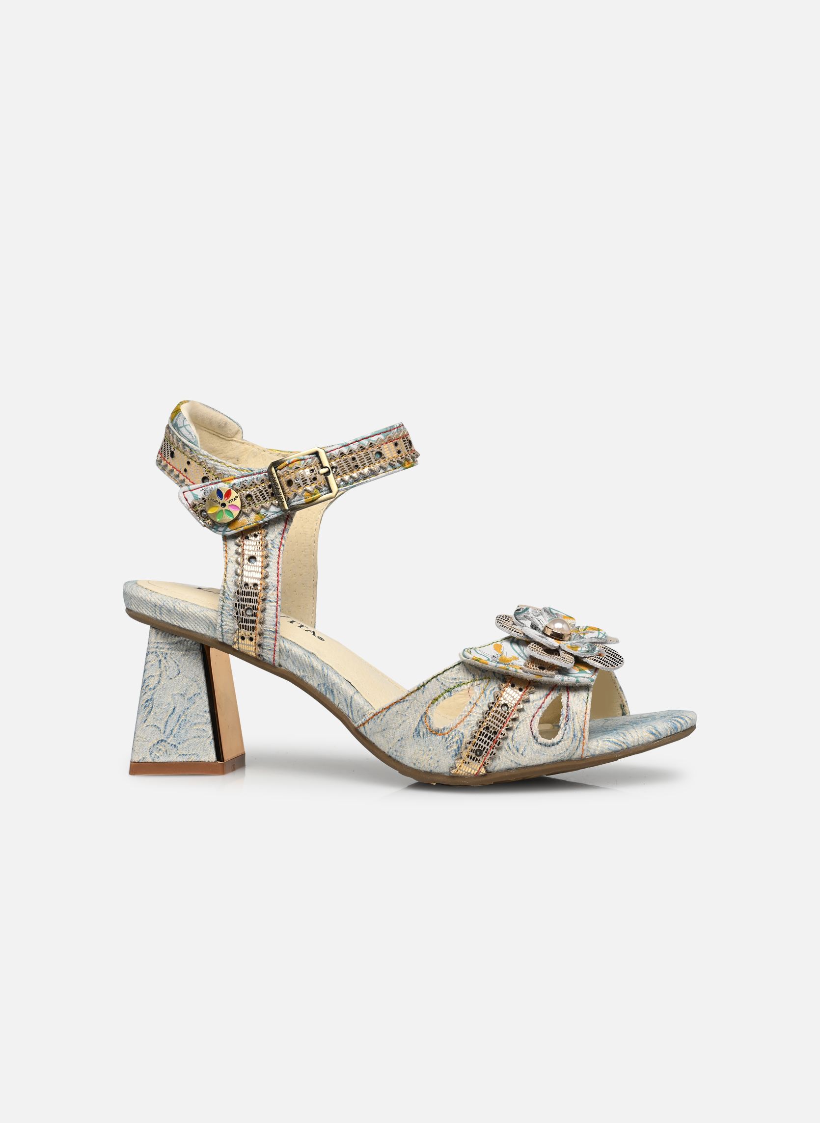 Sandalen Pearlo 01 dames blauw Laura Vita Sandalen Pearlo 01 dames blauw Bleu