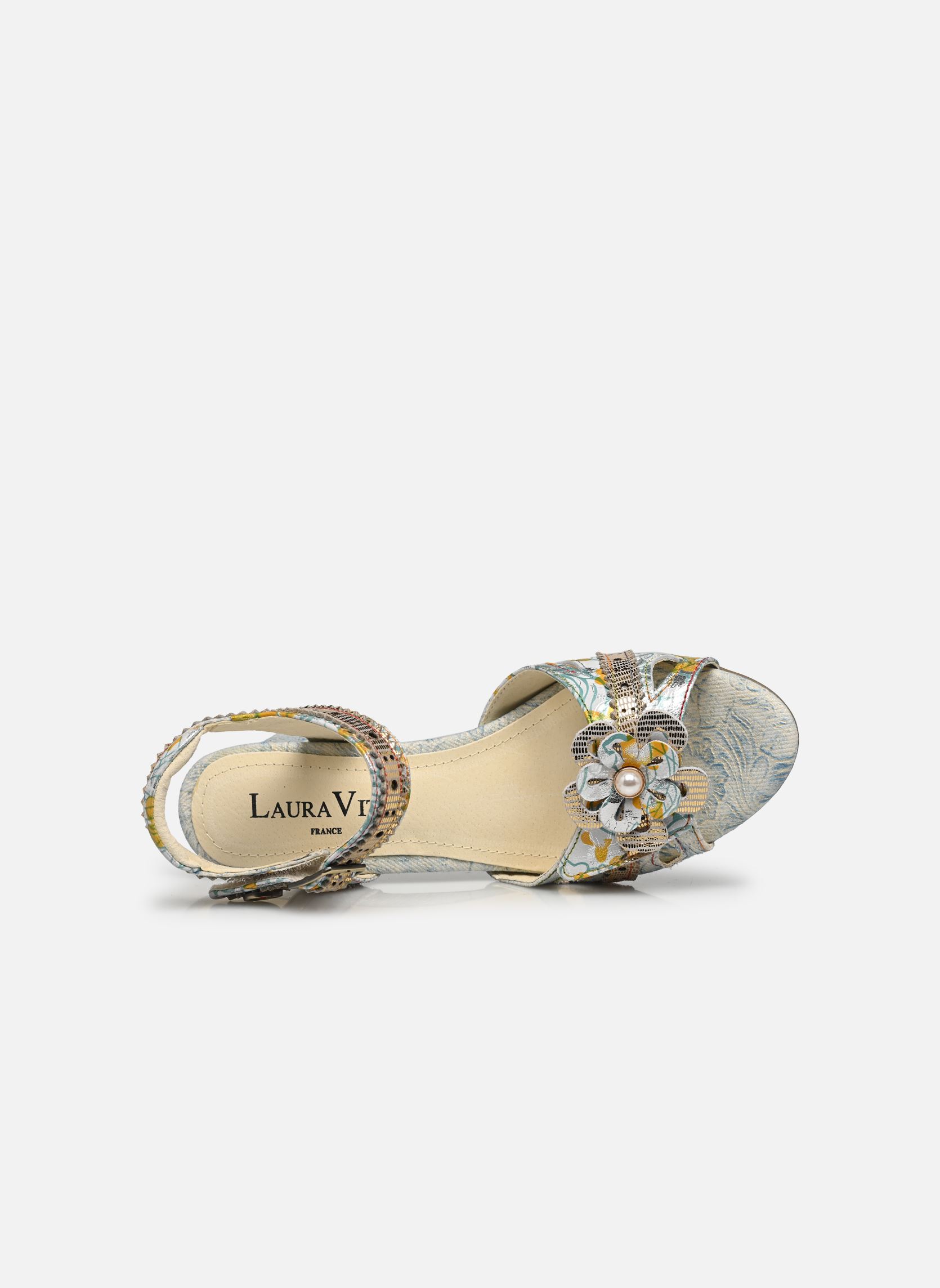 Sandalen Pearlo 01 dames blauw Laura Vita Sandalen Pearlo 01 dames blauw Bleu
