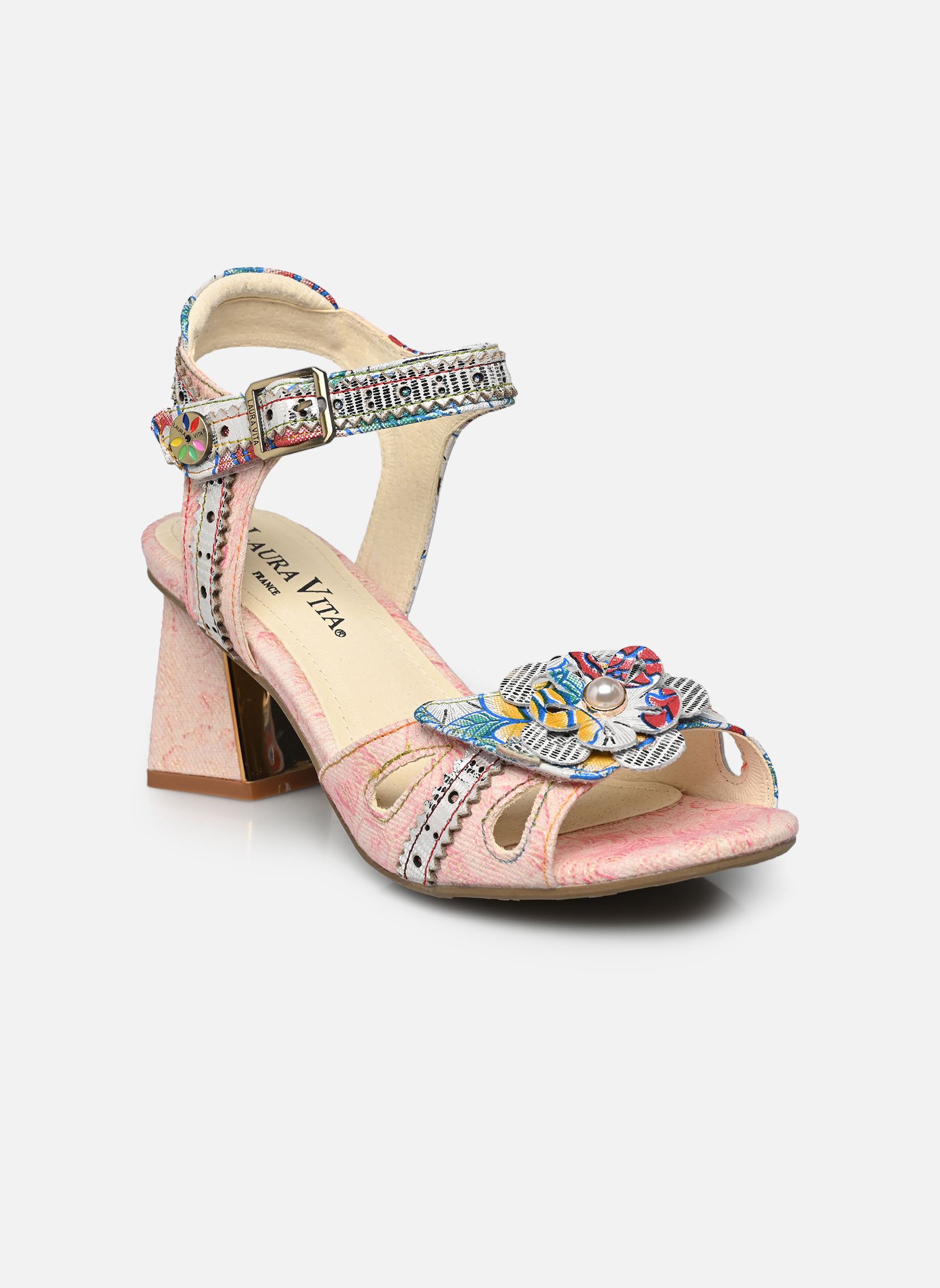 Sandalen Pearlo 01 damen rosa Laura Vita Sandalen Pearlo 01 damen rosa Rose
