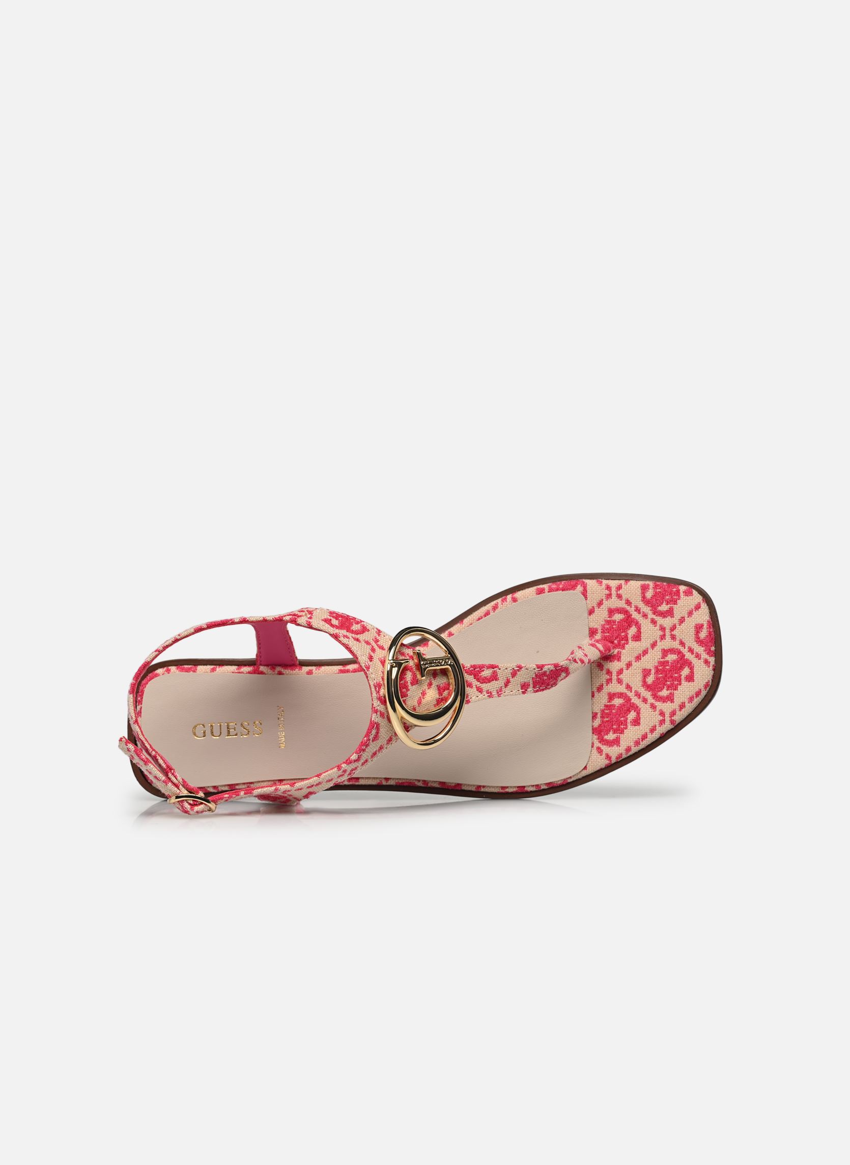 Flache Sandalen MIRY damen rosa Guess Flache Sandalen MIRY damen rosa Magenta