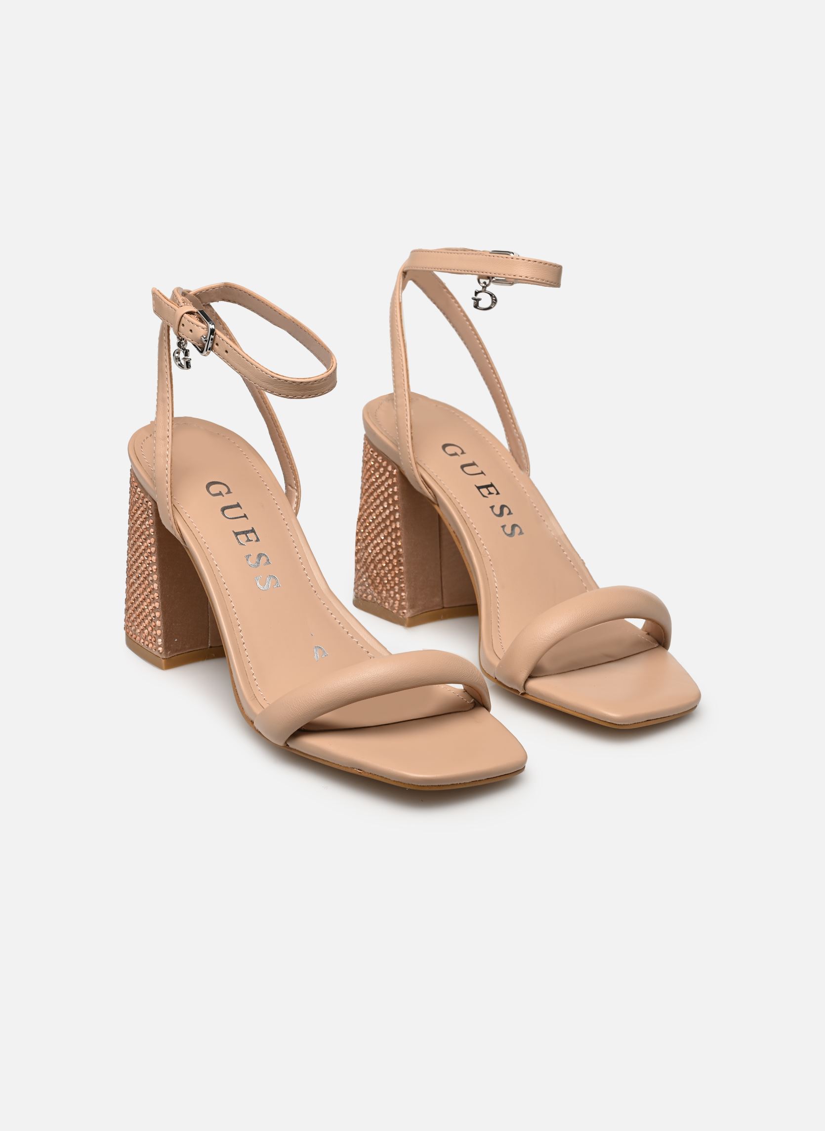 Sandalen GELECTRA damen beige Guess Sandalen GELECTRA damen beige Nude