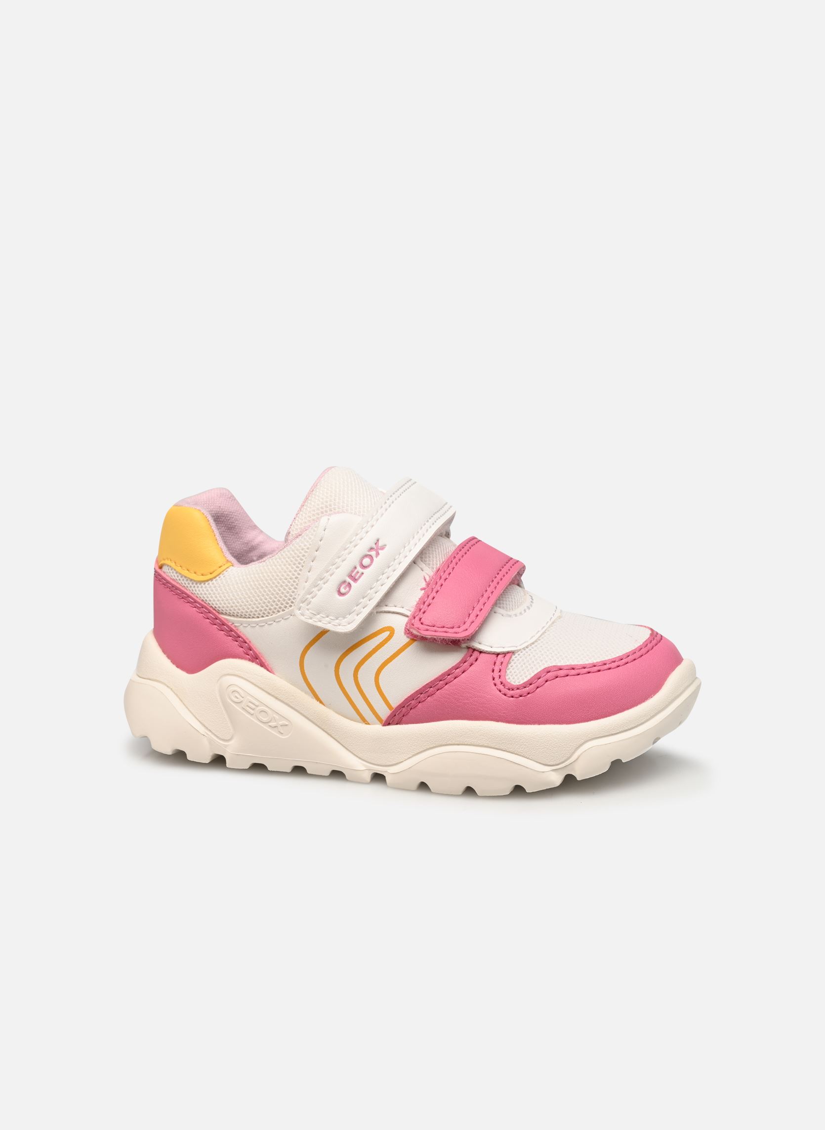 Baskets basses B Ciufciuf Girl B455QA fille multicolore Geox Baskets basses B Ciufciuf Girl B455QA fille multicolore White/Dk Pink