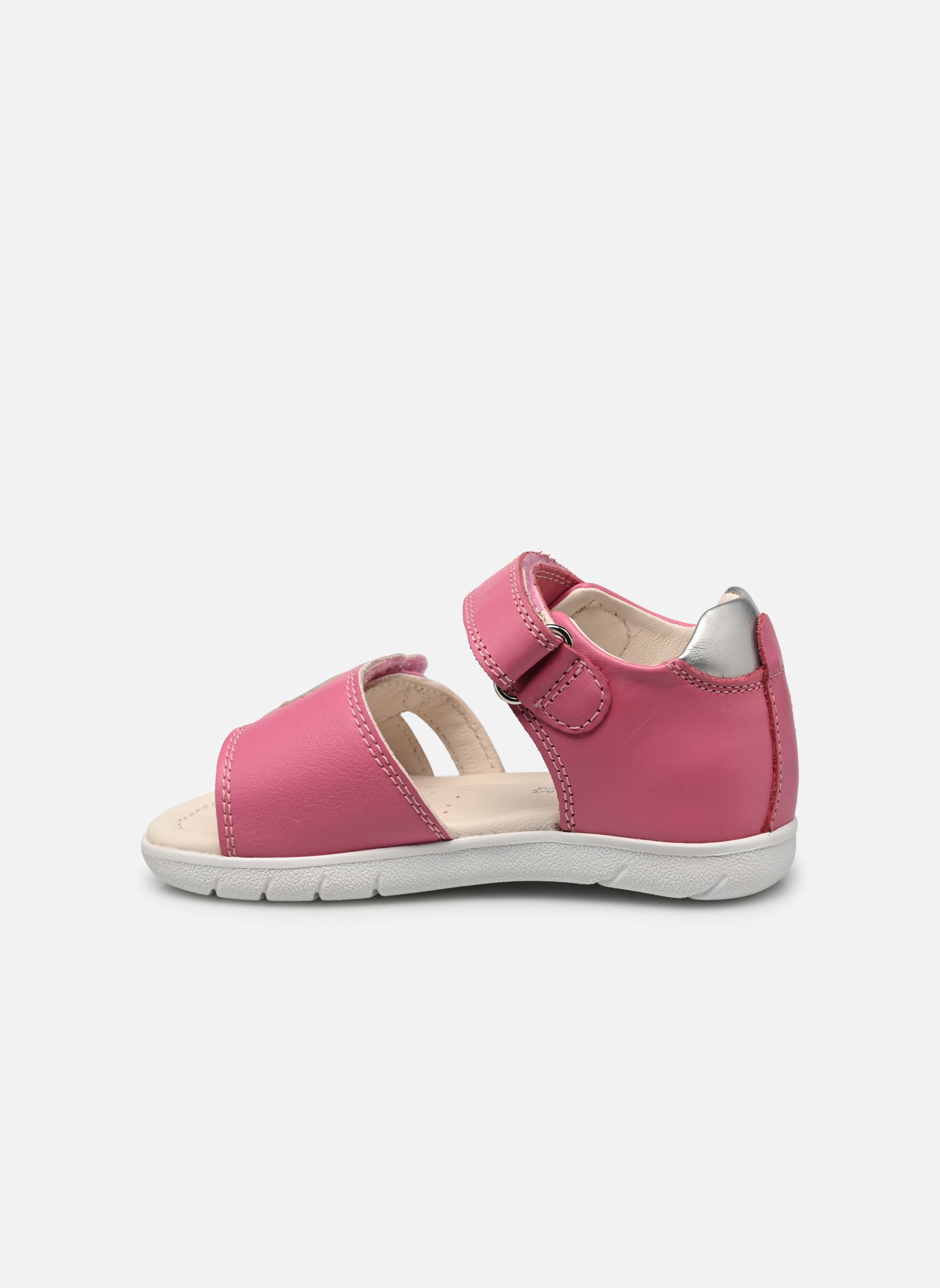 Sandalen B Sandal Alul Girl B meisjes roze Geox Sandalen B Sandal Alul Girl B meisjes roze Dk Pink Silver