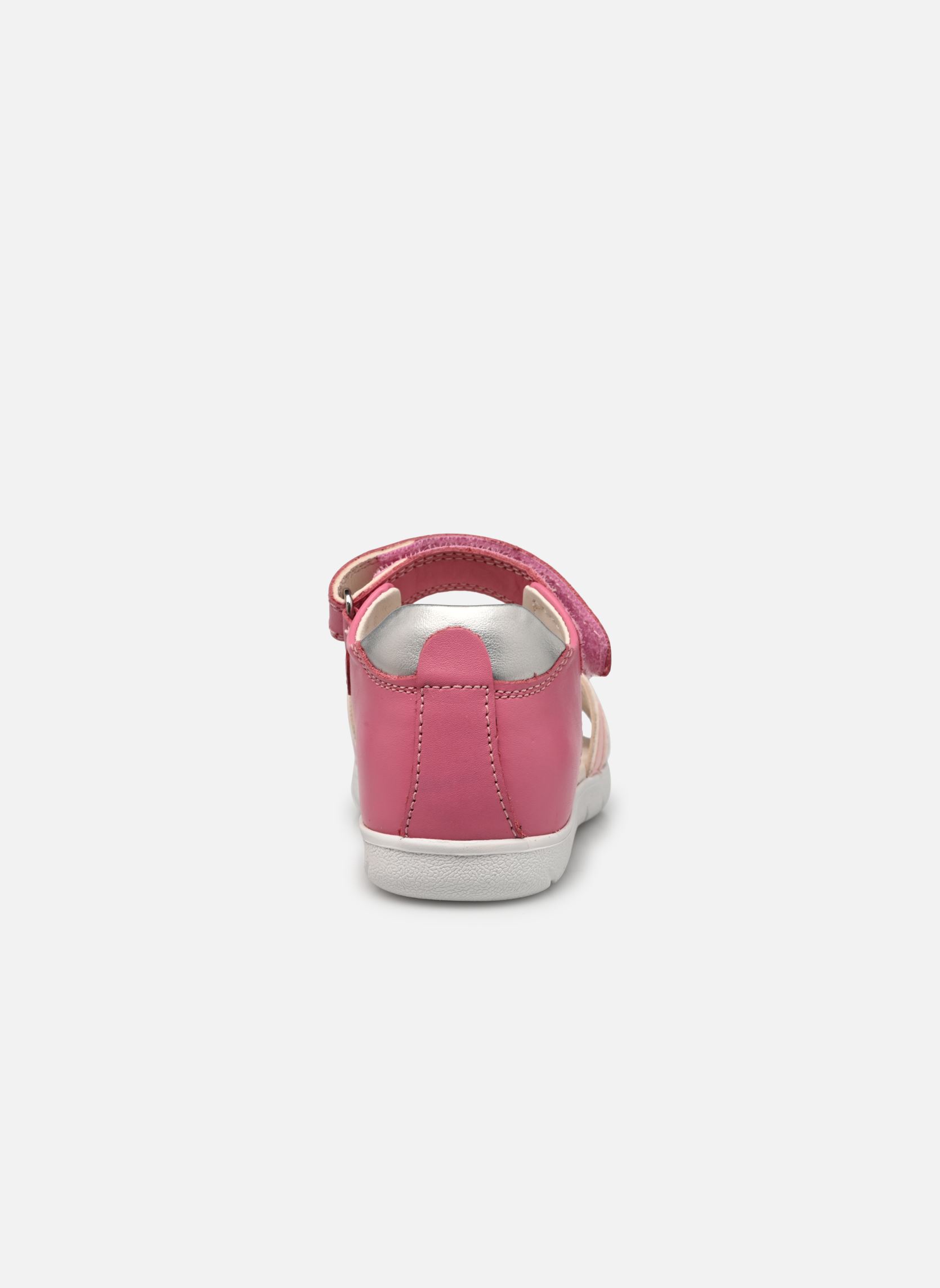 Sandalen B Sandal Alul Girl B meisjes roze Geox Sandalen B Sandal Alul Girl B meisjes roze Dk Pink Silver