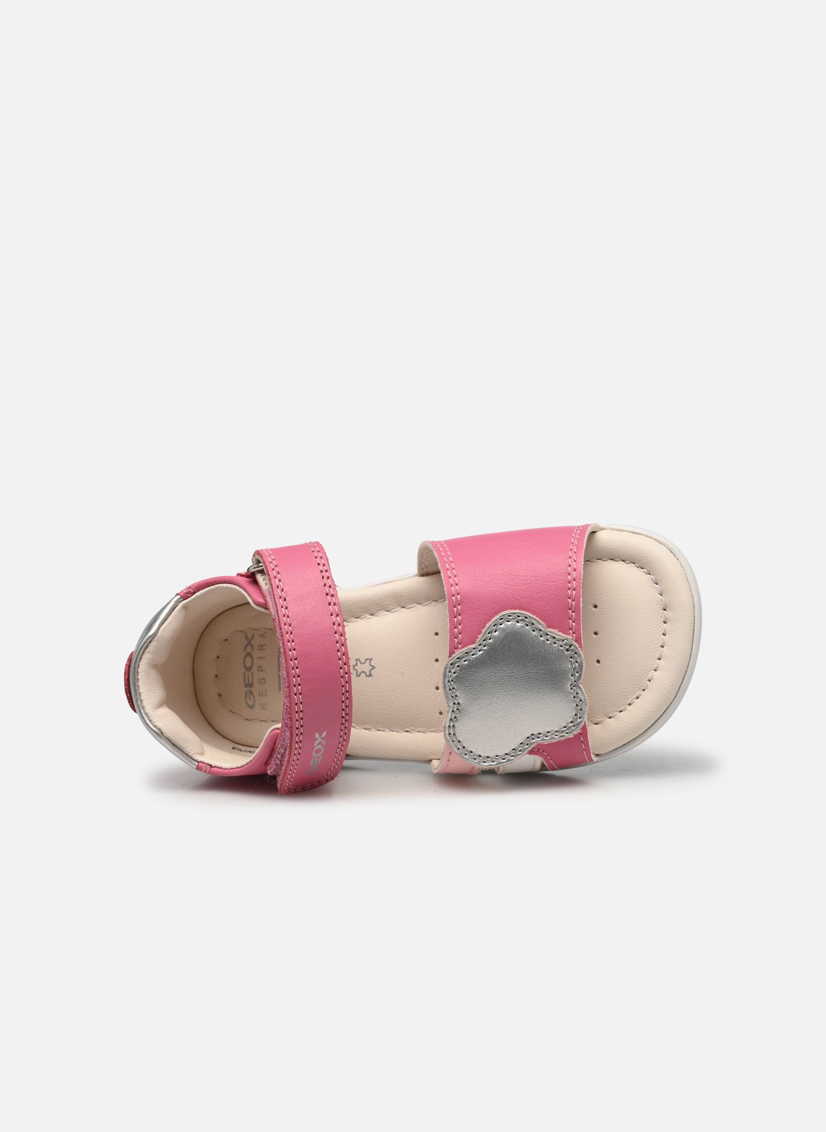 Sandalen B Sandal Alul Girl B meisjes roze Geox Sandalen B Sandal Alul Girl B meisjes roze Dk Pink Silver