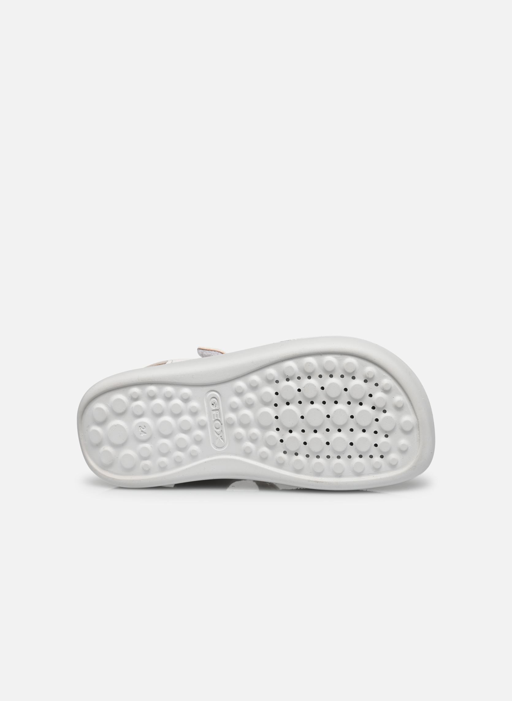 Sandales B Sandal Lightfloppy B455TB fille blanc Geox Sandales B Sandal Lightfloppy B455TB fille blanc BLANC / OR