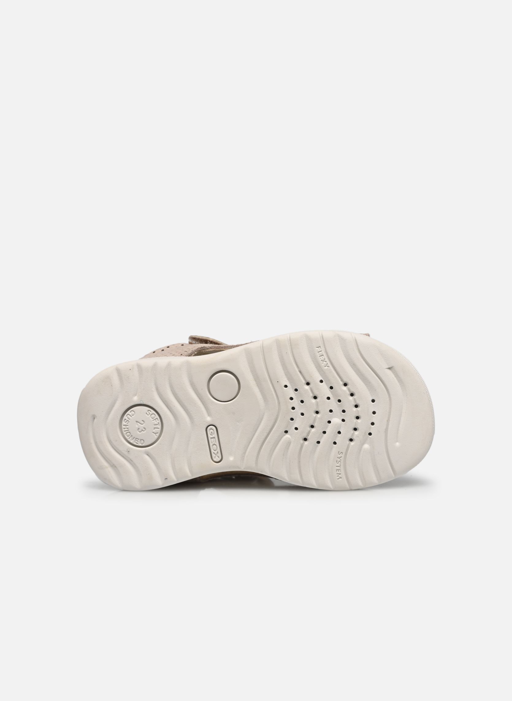 Sandalias B Sandal Macchia Gir B254WA niña beige Geox Sandalias B Sandal Macchia Gir B254WA niña beige Beige / Or
