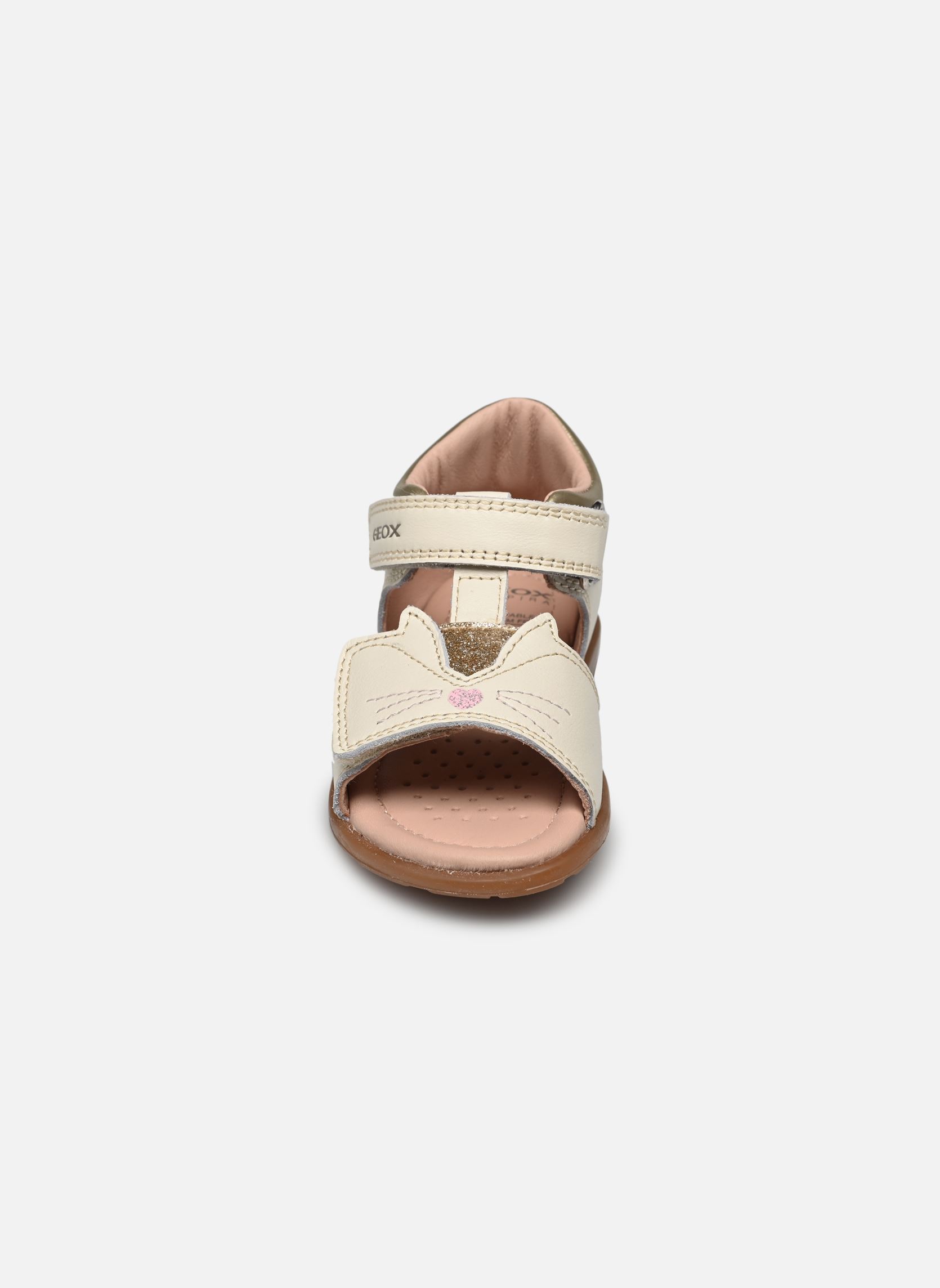 Sandales B Verred B4521A fille blanc Geox Sandales B Verred B4521A fille blanc LT IVORY