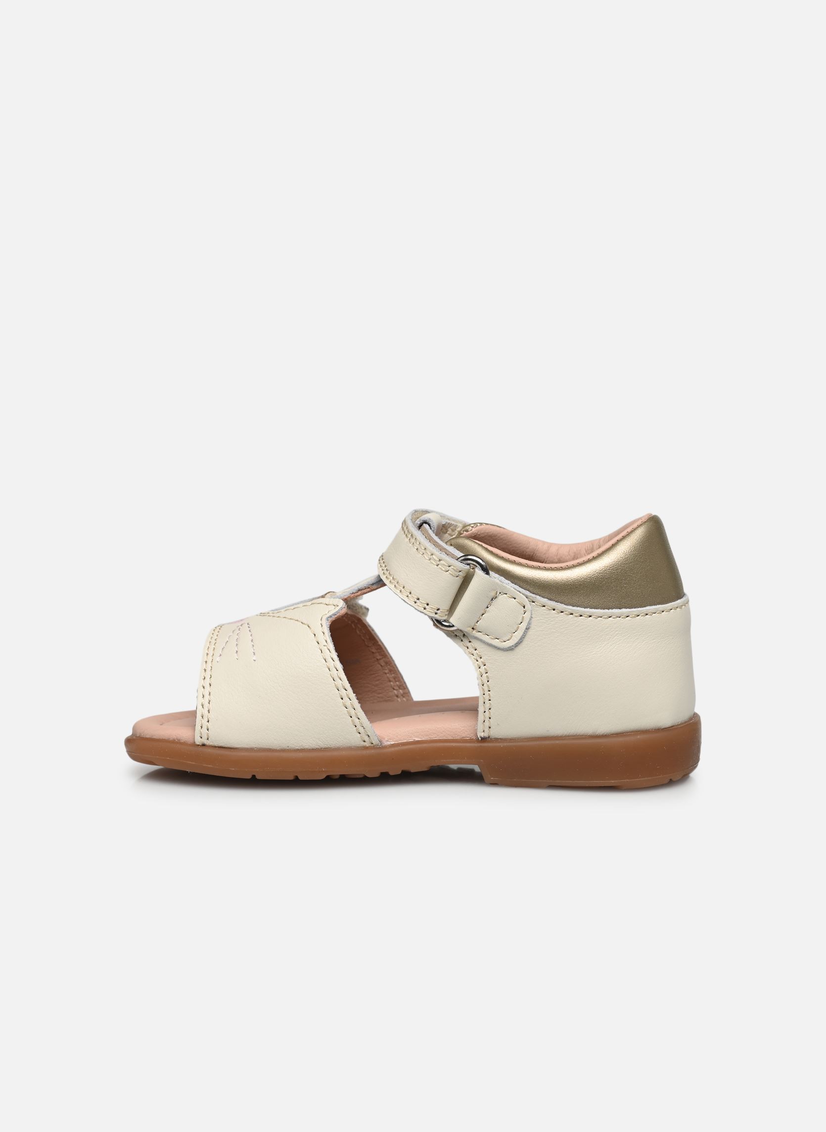 Sandales B Verred B4521A fille blanc Geox Sandales B Verred B4521A fille blanc LT IVORY