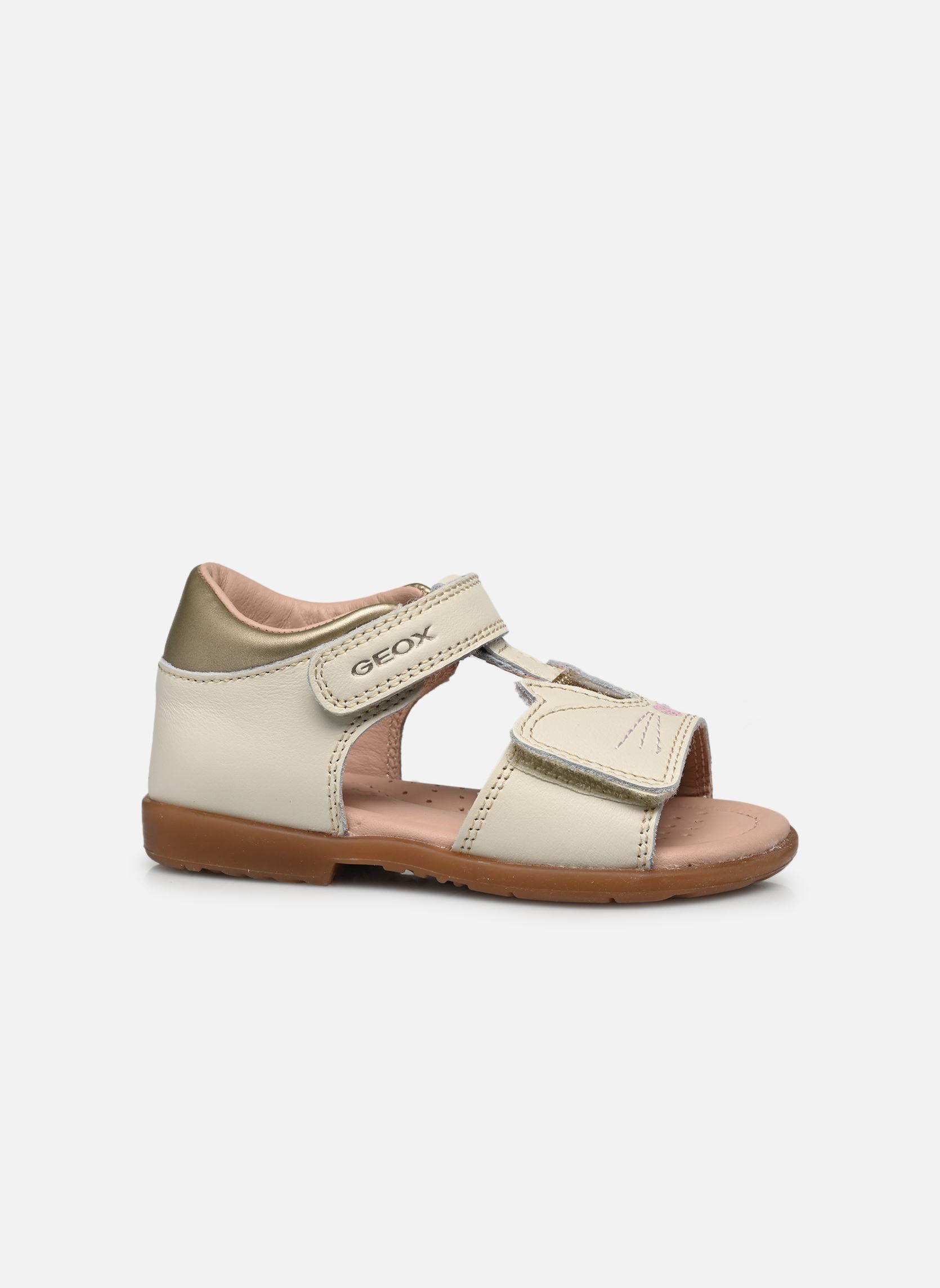 Sandales B Verred B4521A fille blanc Geox Sandales B Verred B4521A fille blanc LT IVORY