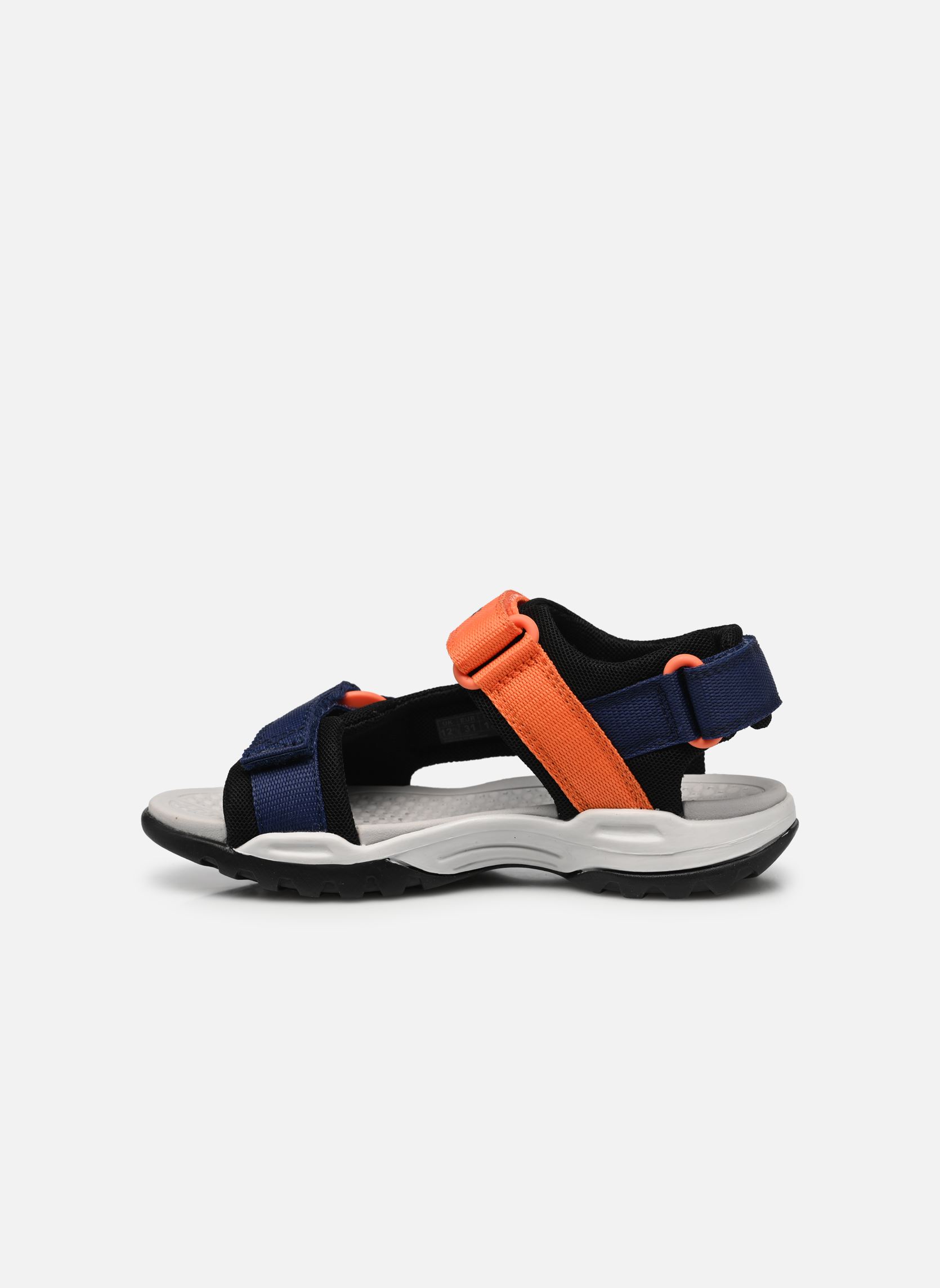 Sandalen J Borealis Boy J450RE jungen mehrfarbig Geox Sandalen J Borealis Boy J450RE jungen mehrfarbig Bleu Marine/Orange
