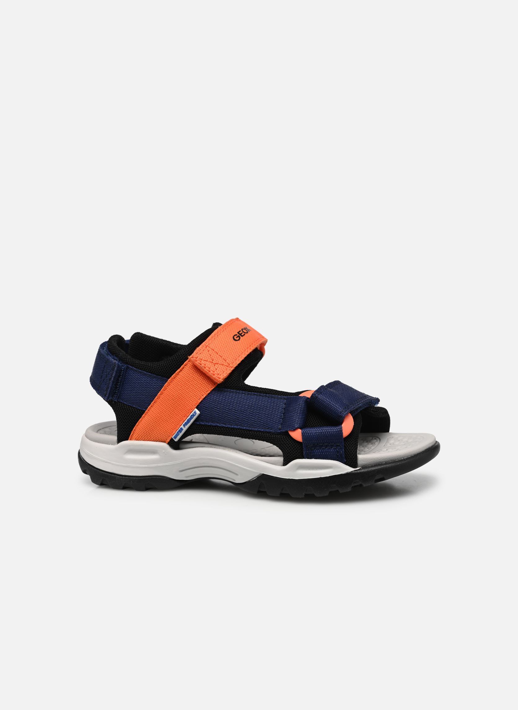 Sandalen J Borealis Boy J450RE jungen mehrfarbig Geox Sandalen J Borealis Boy J450RE jungen mehrfarbig Bleu Marine/Orange