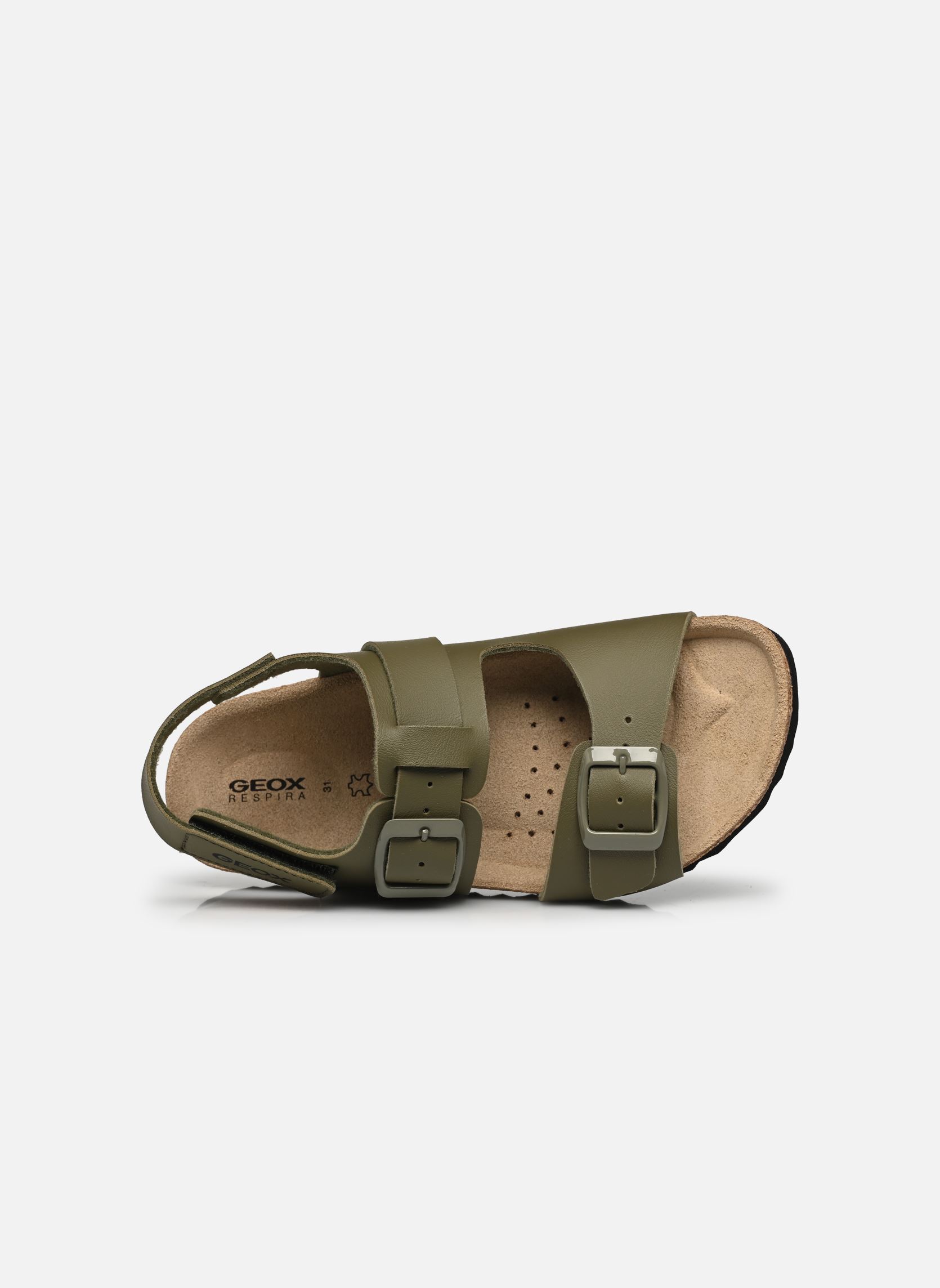 Sandales J Ghita Boy J358LD garçon vert Geox Sandales J Ghita Boy J358LD garçon vert Militaire