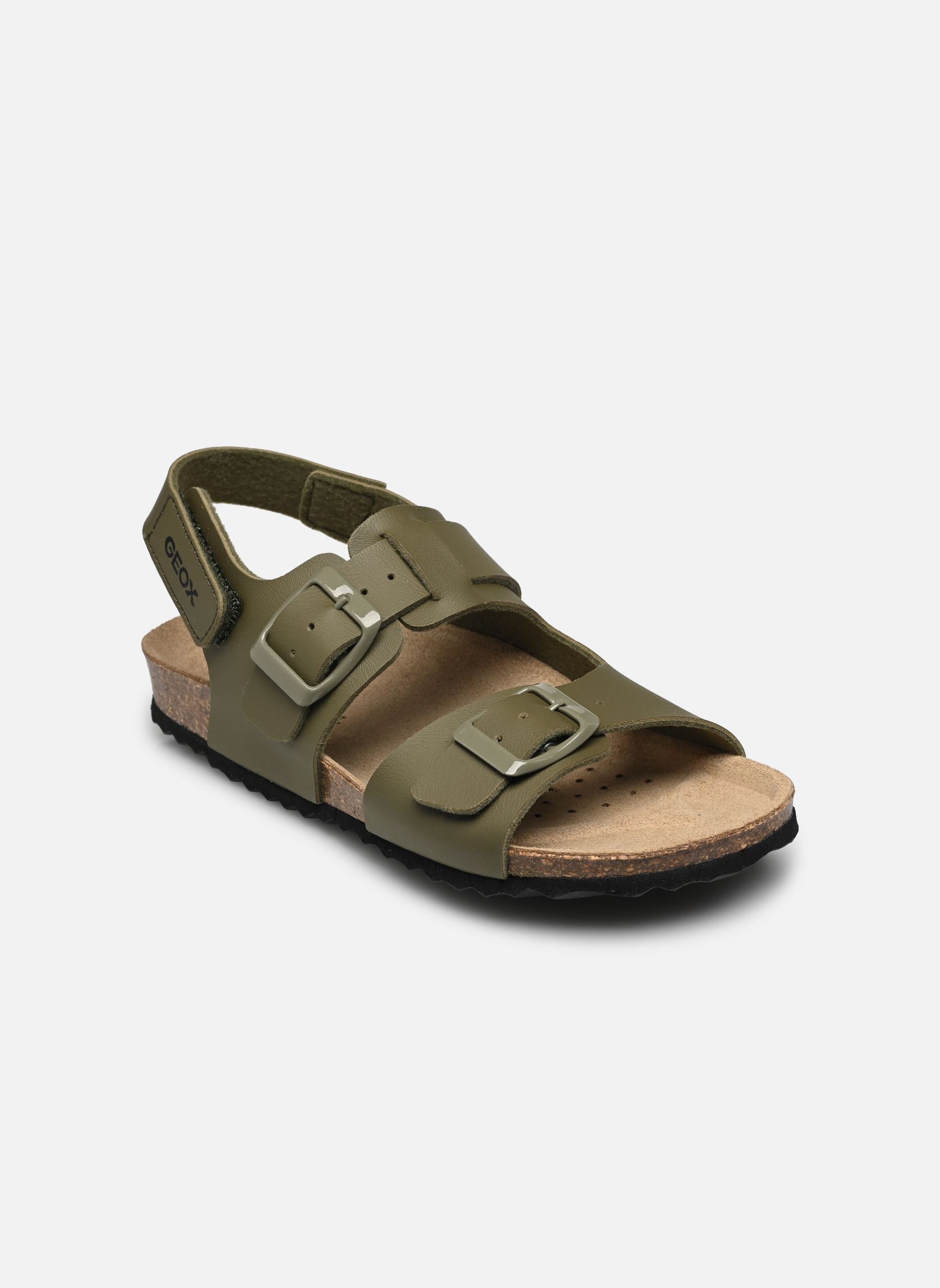 Sandales J Ghita Boy J358LD garçon vert Geox Sandales J Ghita Boy J358LD garçon vert Militaire