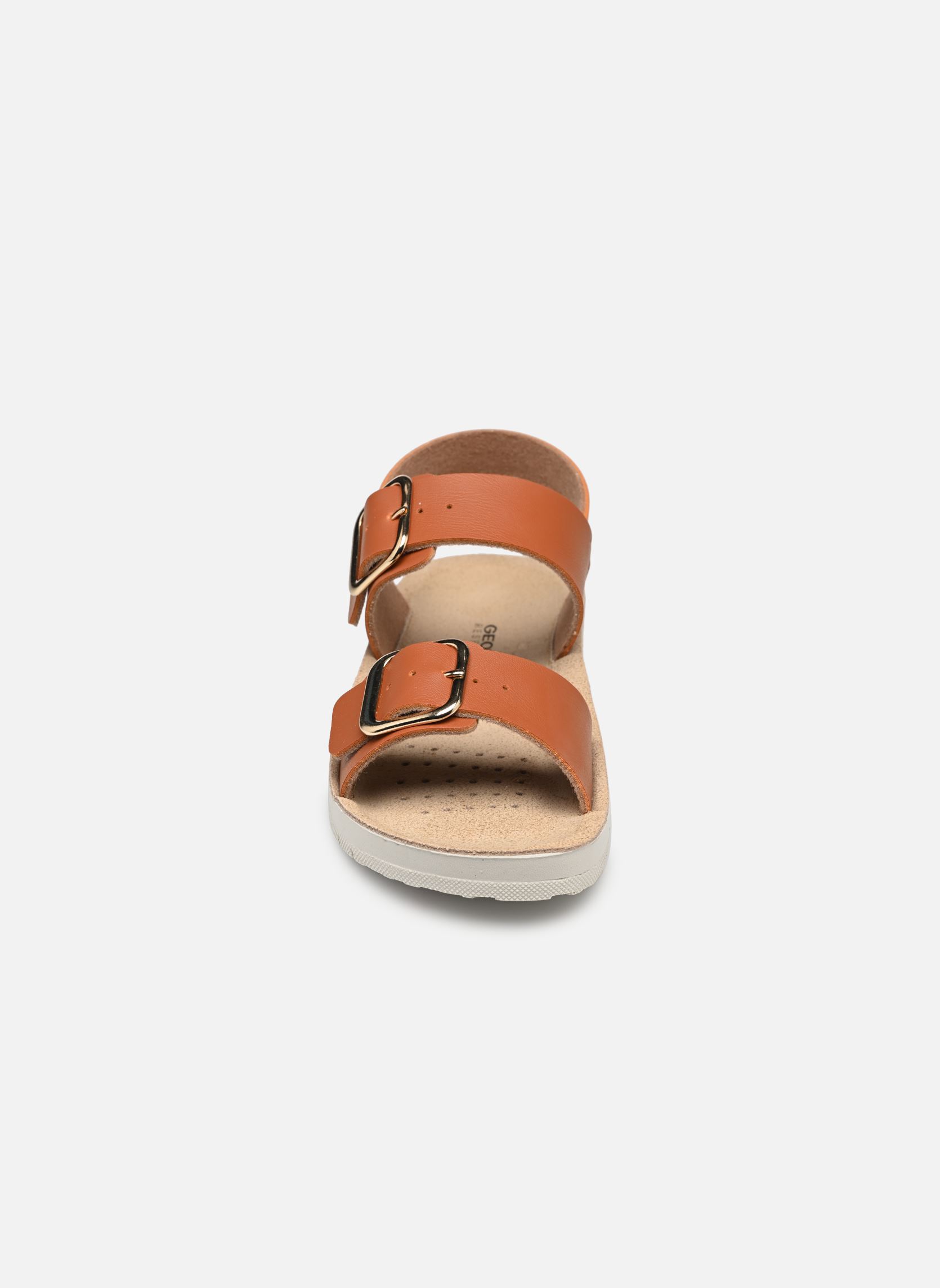 Sandales J Sandal Costarei Gi J45EAD fille marron Geox Sandales J Sandal Costarei Gi J45EAD fille marron Biscuit
