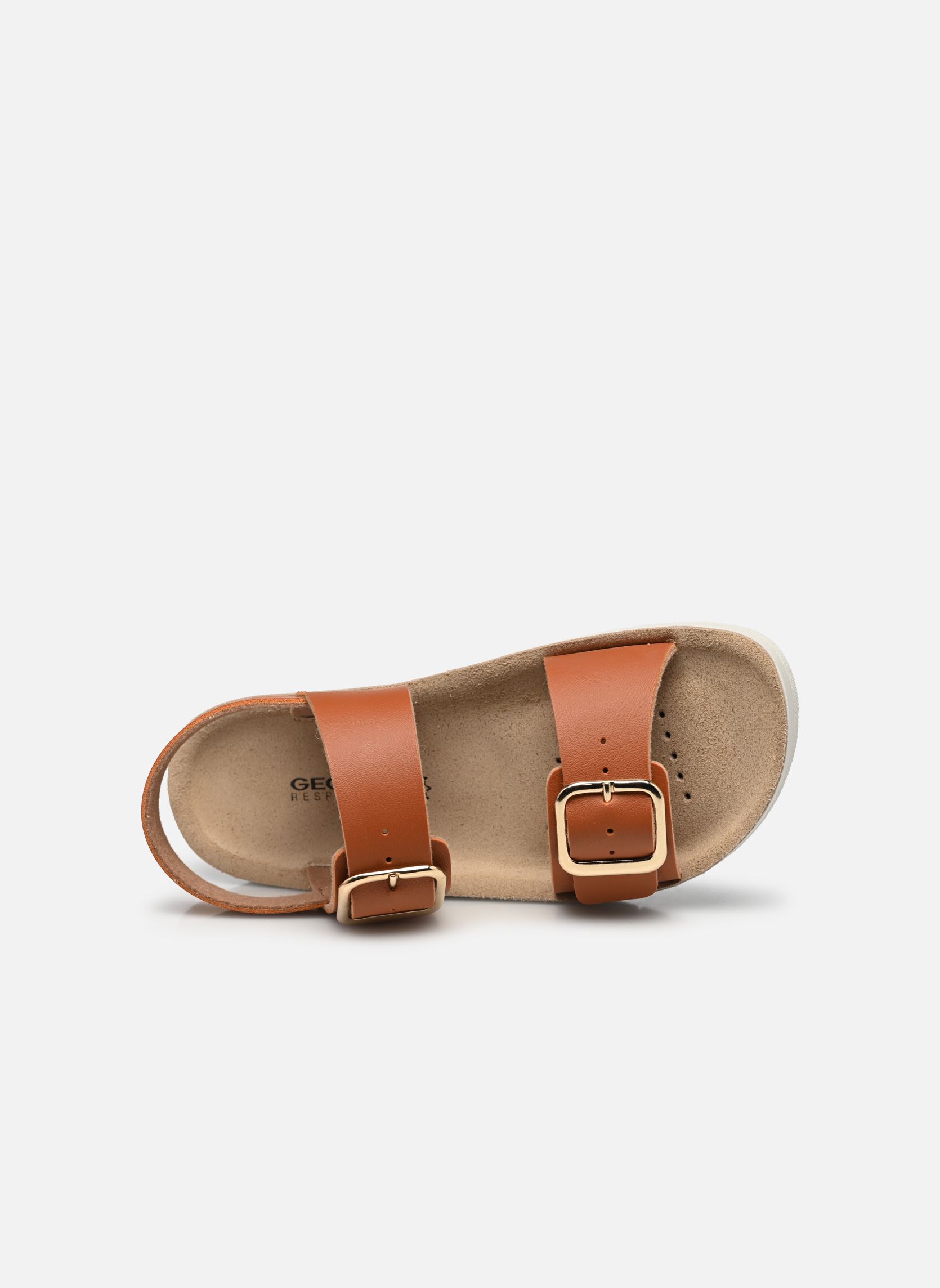 Sandales J Sandal Costarei Gi J45EAD fille marron Geox Sandales J Sandal Costarei Gi J45EAD fille marron Biscuit
