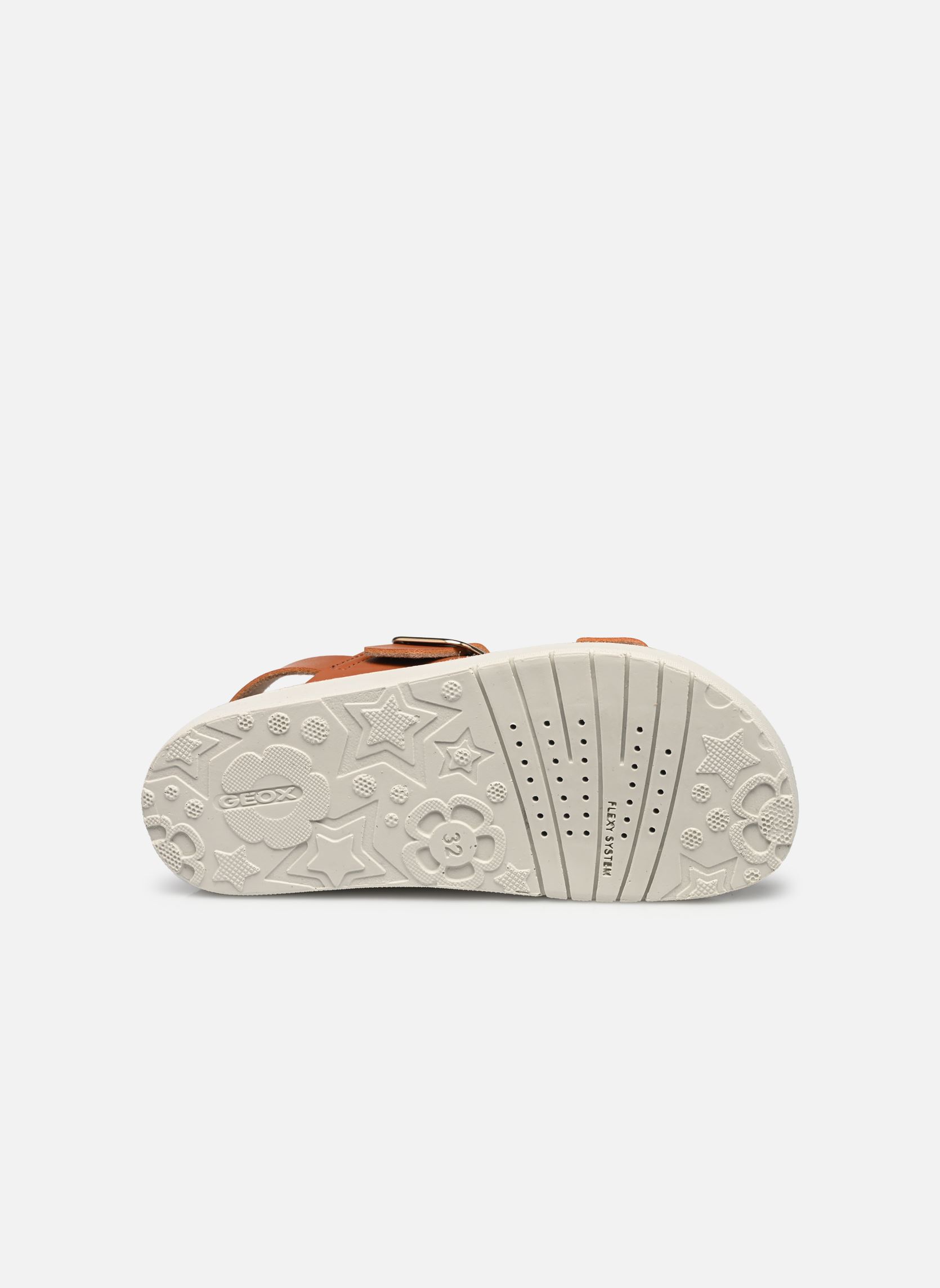 Sandales J Sandal Costarei Gi J45EAD fille marron Geox Sandales J Sandal Costarei Gi J45EAD fille marron Biscuit