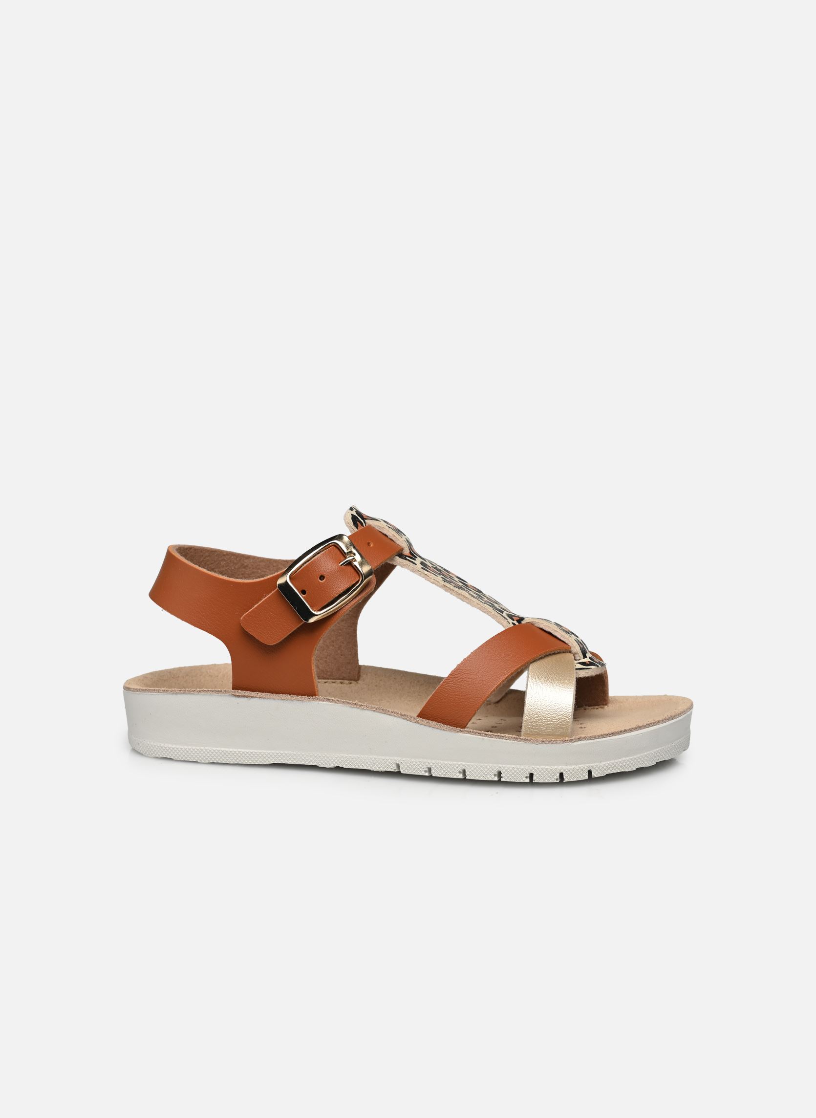 Sandalias J Sandal Costarei Gi J45EAG niña marrón Geox Sandalias J Sandal Costarei Gi J45EAG niña marrón Biscuit/Platinum