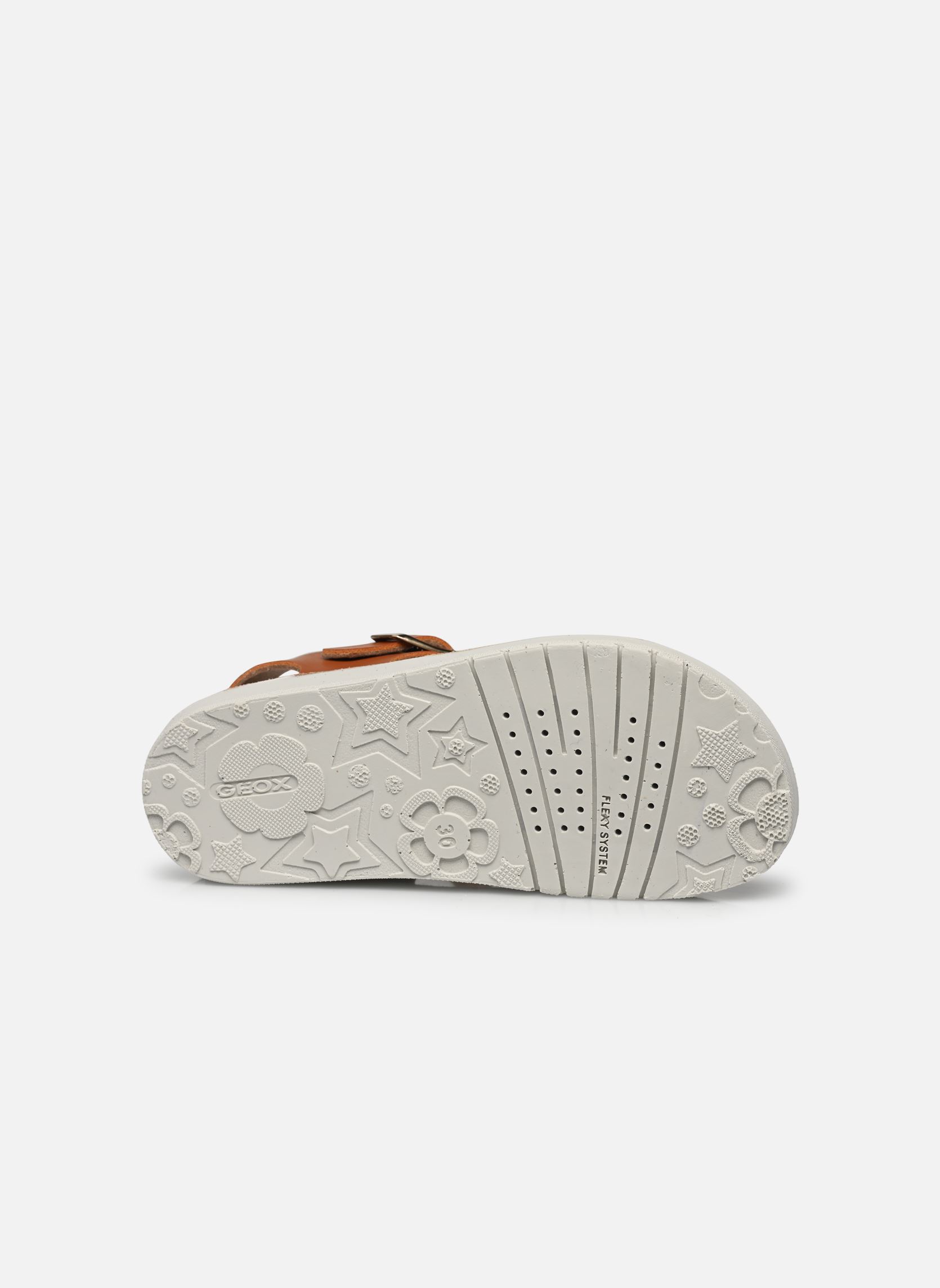 Sandalias J Sandal Costarei Gi J45EAG niña marrón Geox Sandalias J Sandal Costarei Gi J45EAG niña marrón Biscuit/Platinum