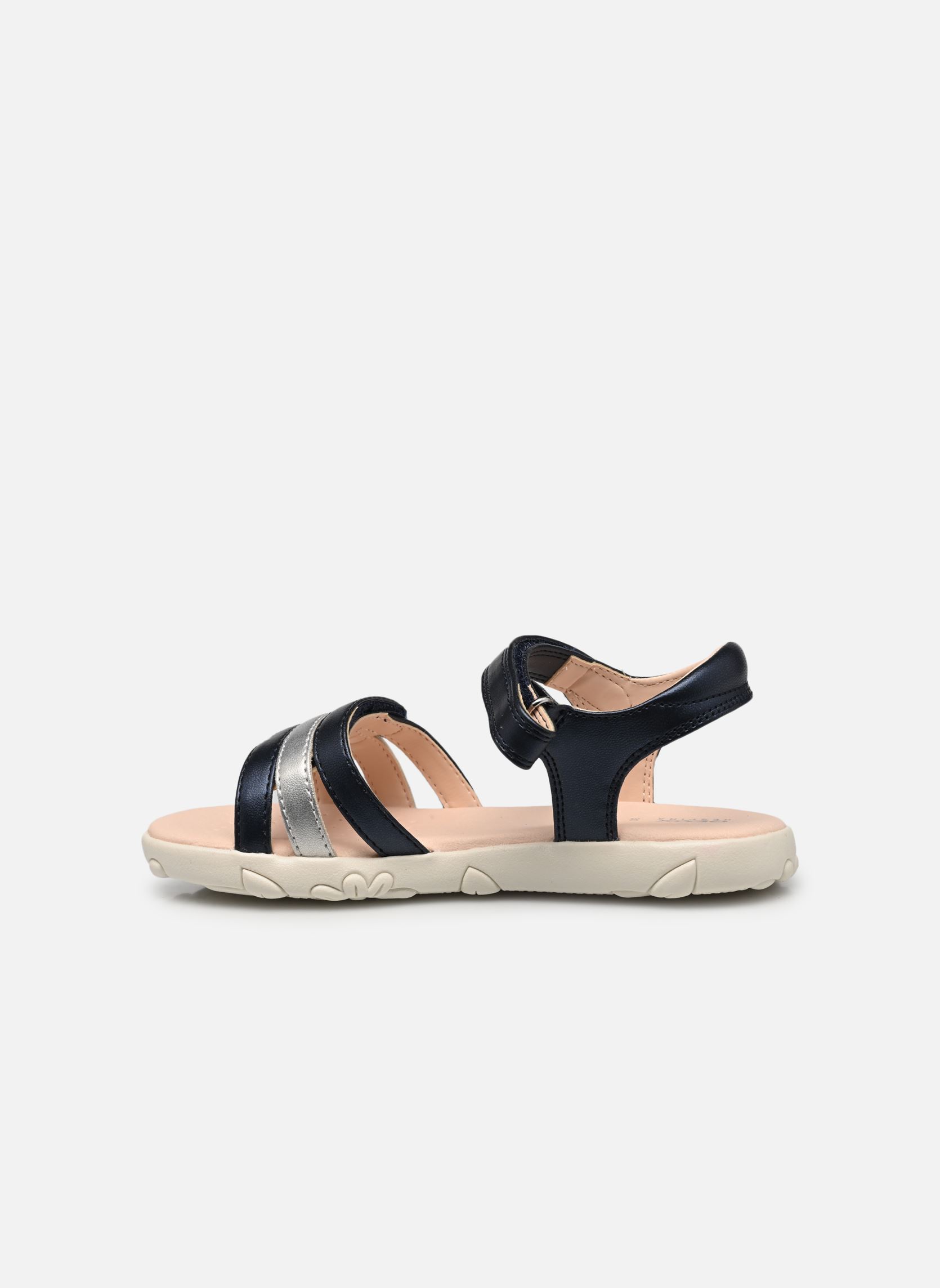 Sandalen J Sandal Haiti Girl J458ZD mädchen blau Geox Sandalen J Sandal Haiti Girl J458ZD mädchen blau Bleu Marine/Argent
