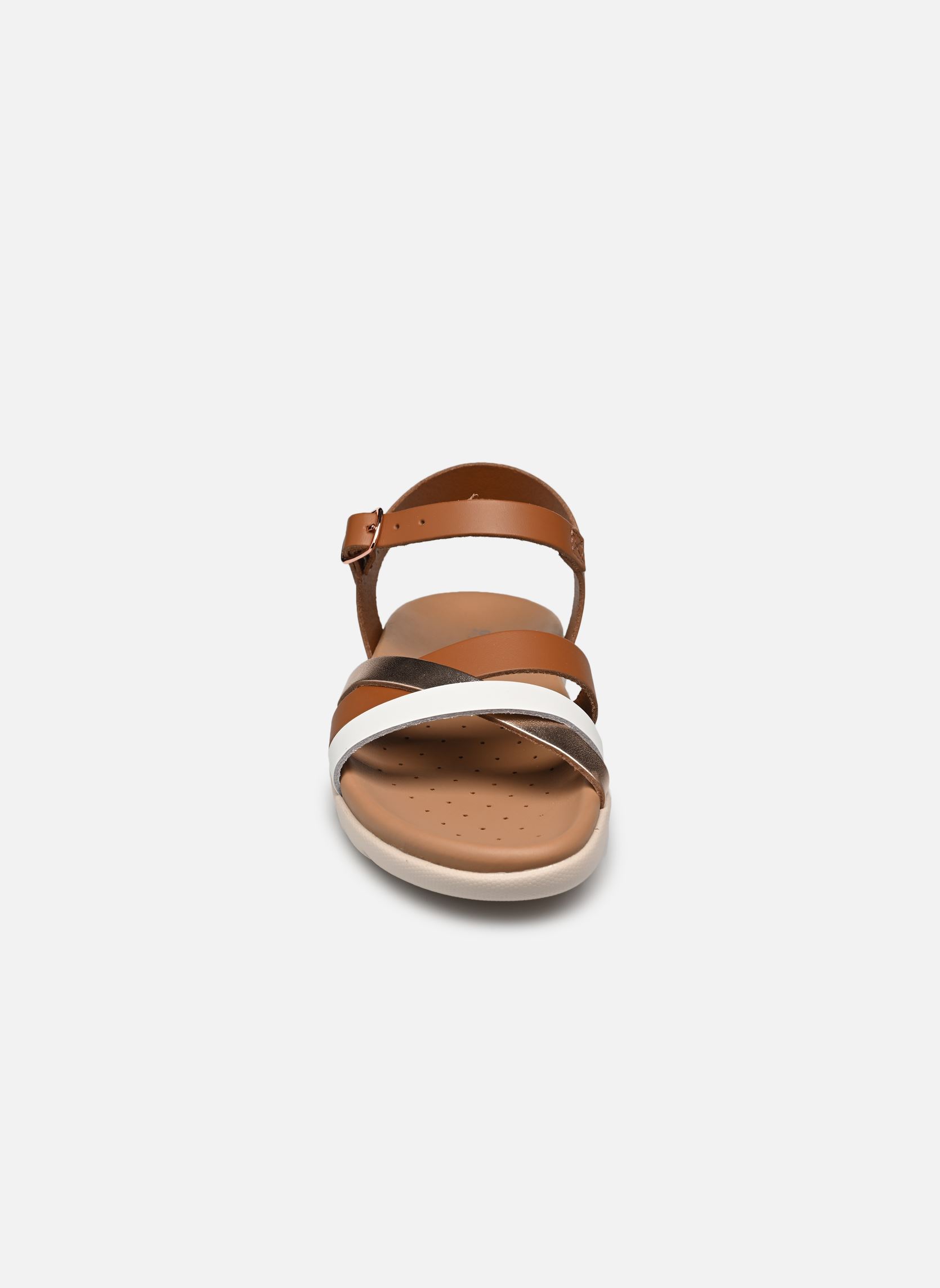Sandali J Sandal Soleima Gir J45GSA bambina marrone Geox Sandali J Sandal Soleima Gir J45GSA bambina marrone Brandy/Copper