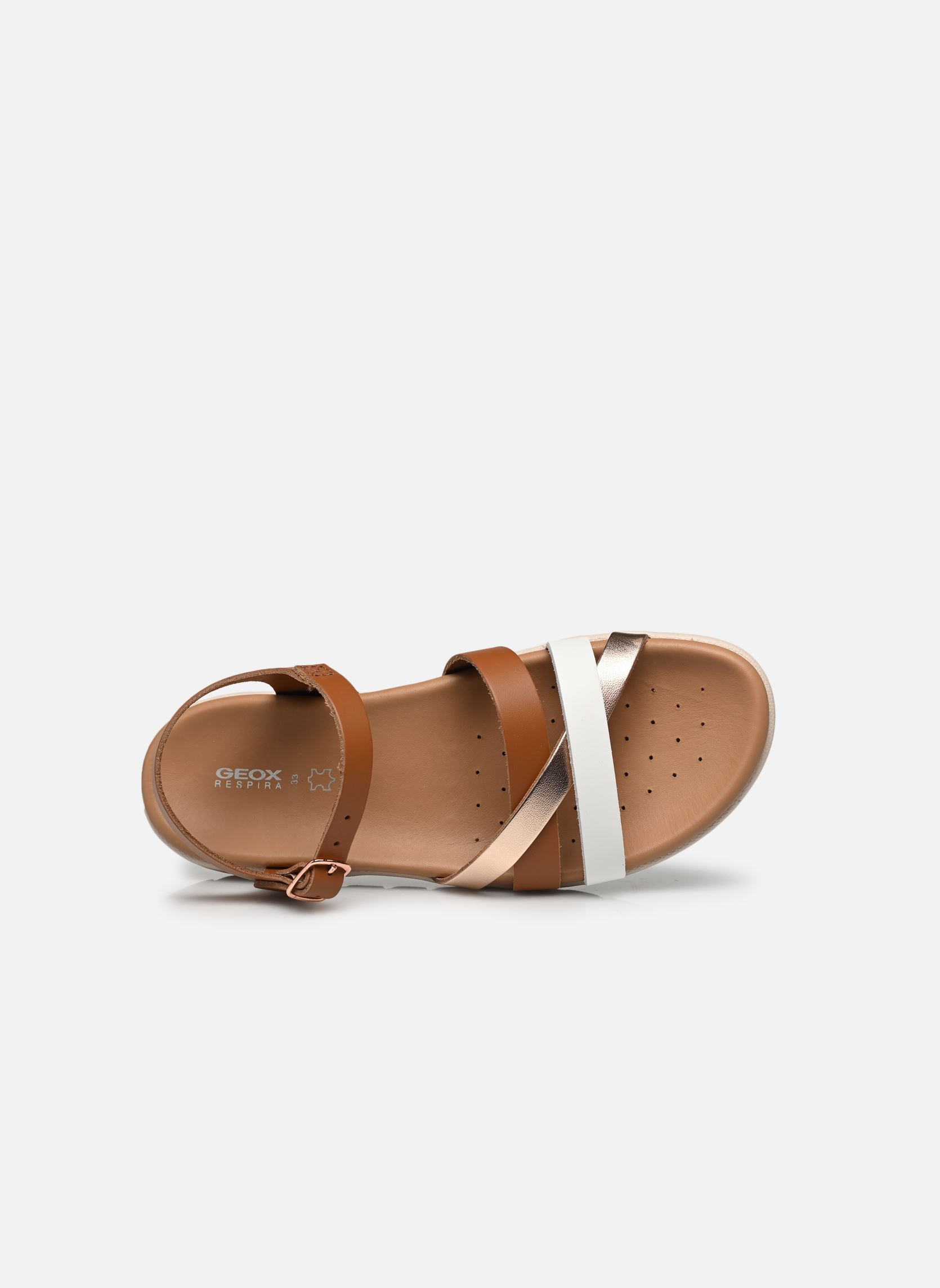 Sandali J Sandal Soleima Gir J45GSA bambina marrone Geox Sandali J Sandal Soleima Gir J45GSA bambina marrone Brandy/Copper