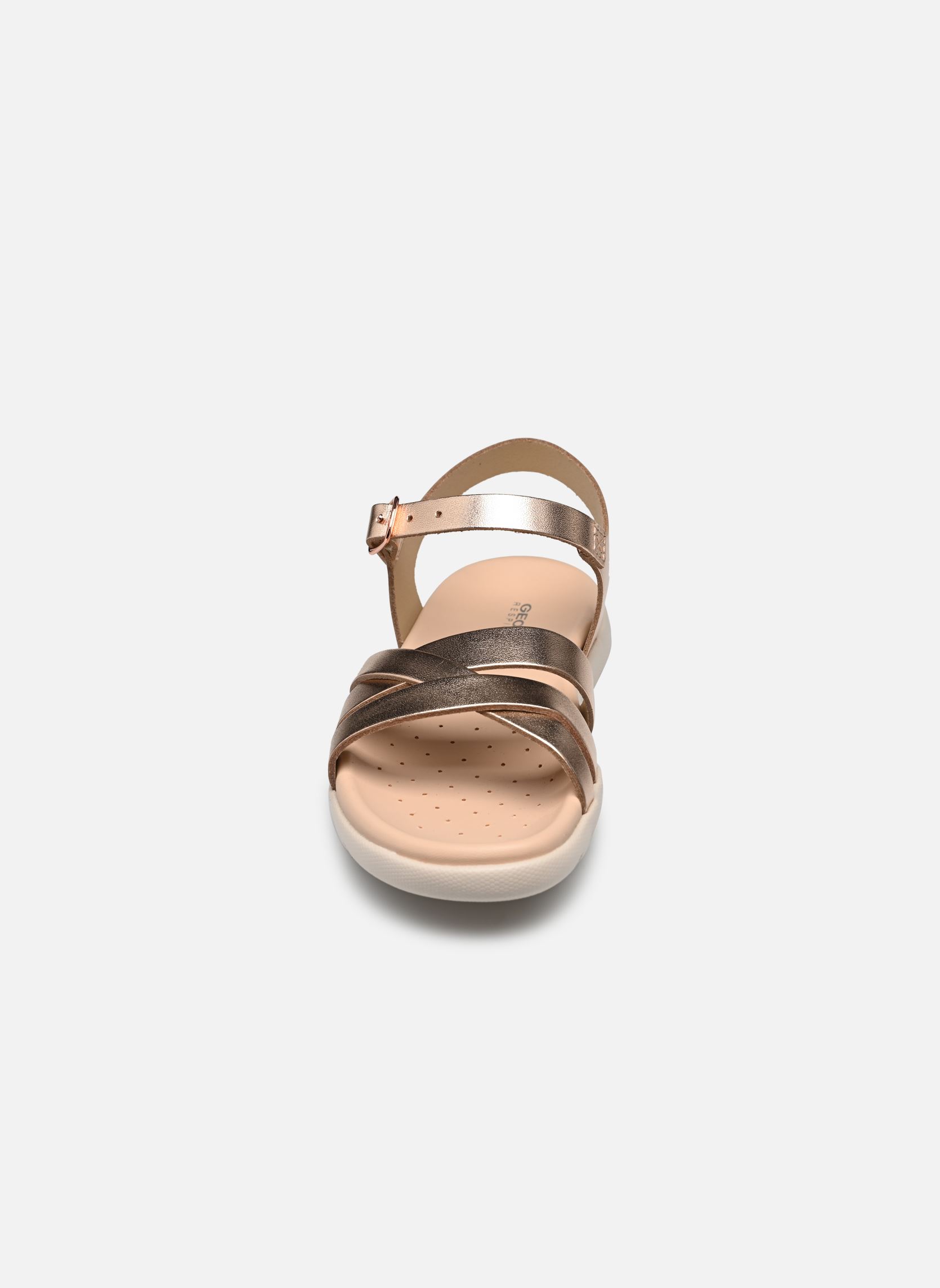 Sandalen J Sandal Soleima Gir J45GSA meisjes zilver Geox Sandalen J Sandal Soleima Gir J45GSA meisjes zilver Cuivre