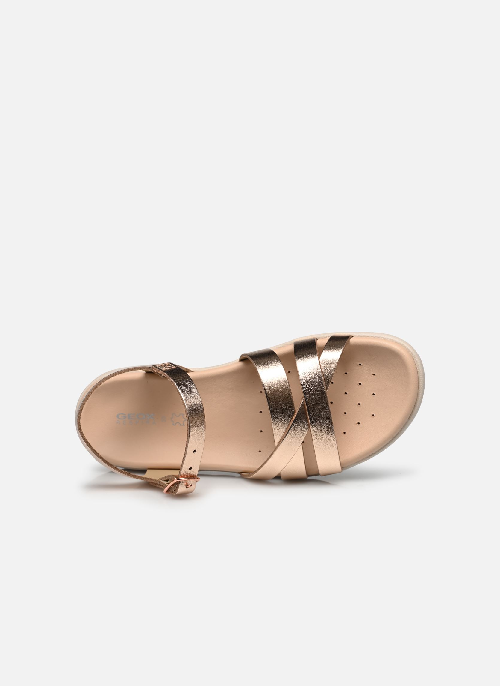 Sandalen J Sandal Soleima Gir J45GSA meisjes zilver Geox Sandalen J Sandal Soleima Gir J45GSA meisjes zilver Cuivre