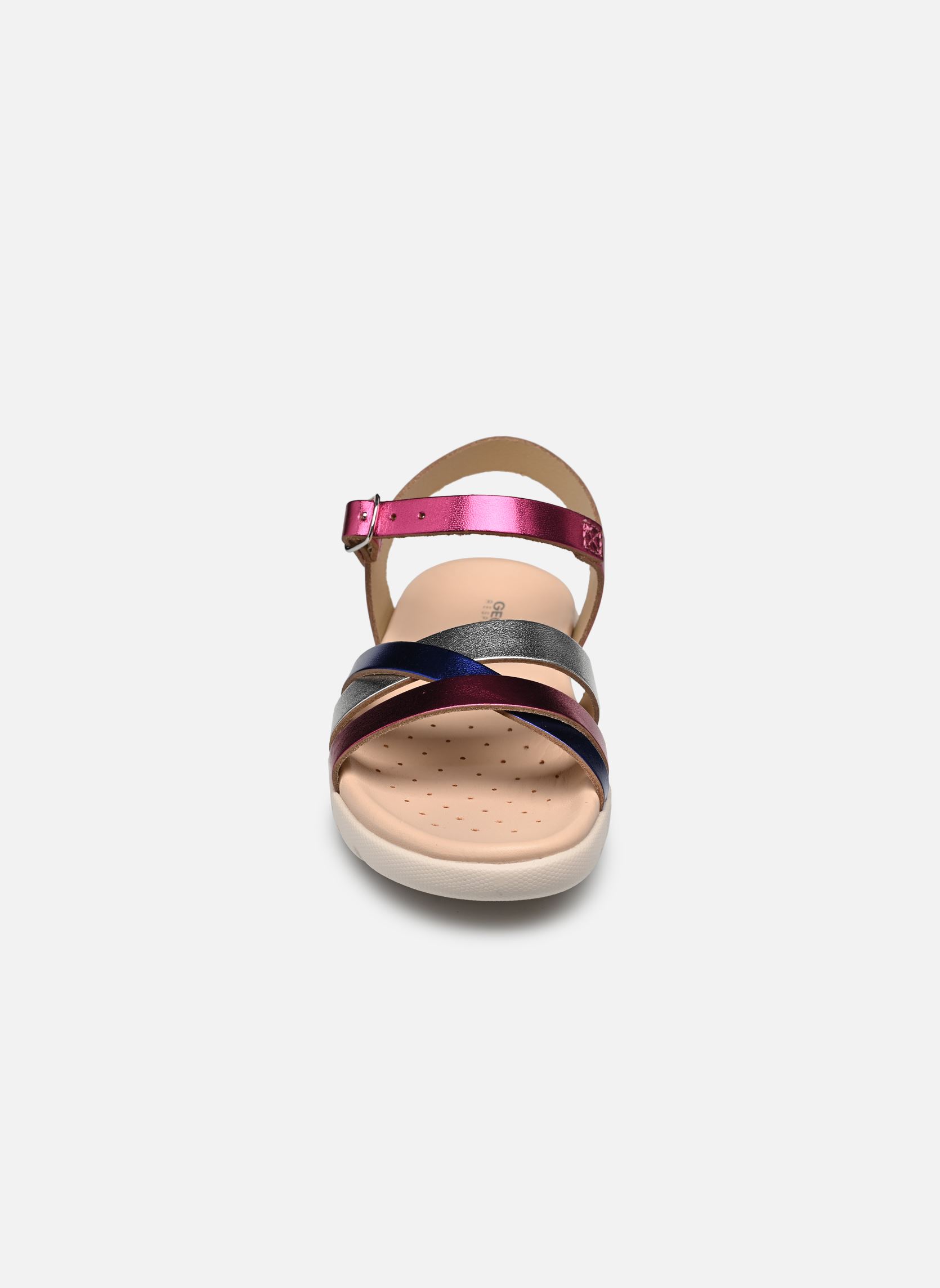 Sandales J Sandal Soleima Gir J45GSA fille rose Geox Sandales J Sandal Soleima Gir J45GSA fille rose Fuchsia/Royal