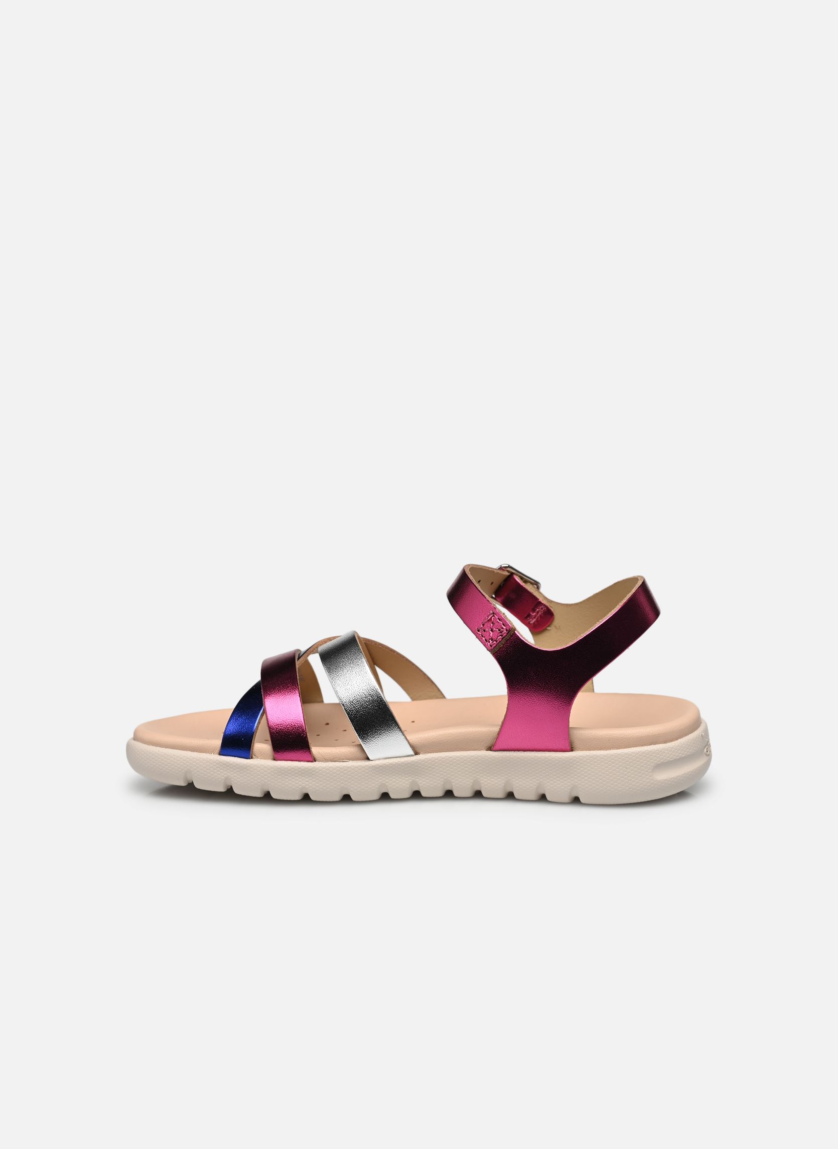 Sandales J Sandal Soleima Gir J45GSA fille rose Geox Sandales J Sandal Soleima Gir J45GSA fille rose Fuchsia/Royal