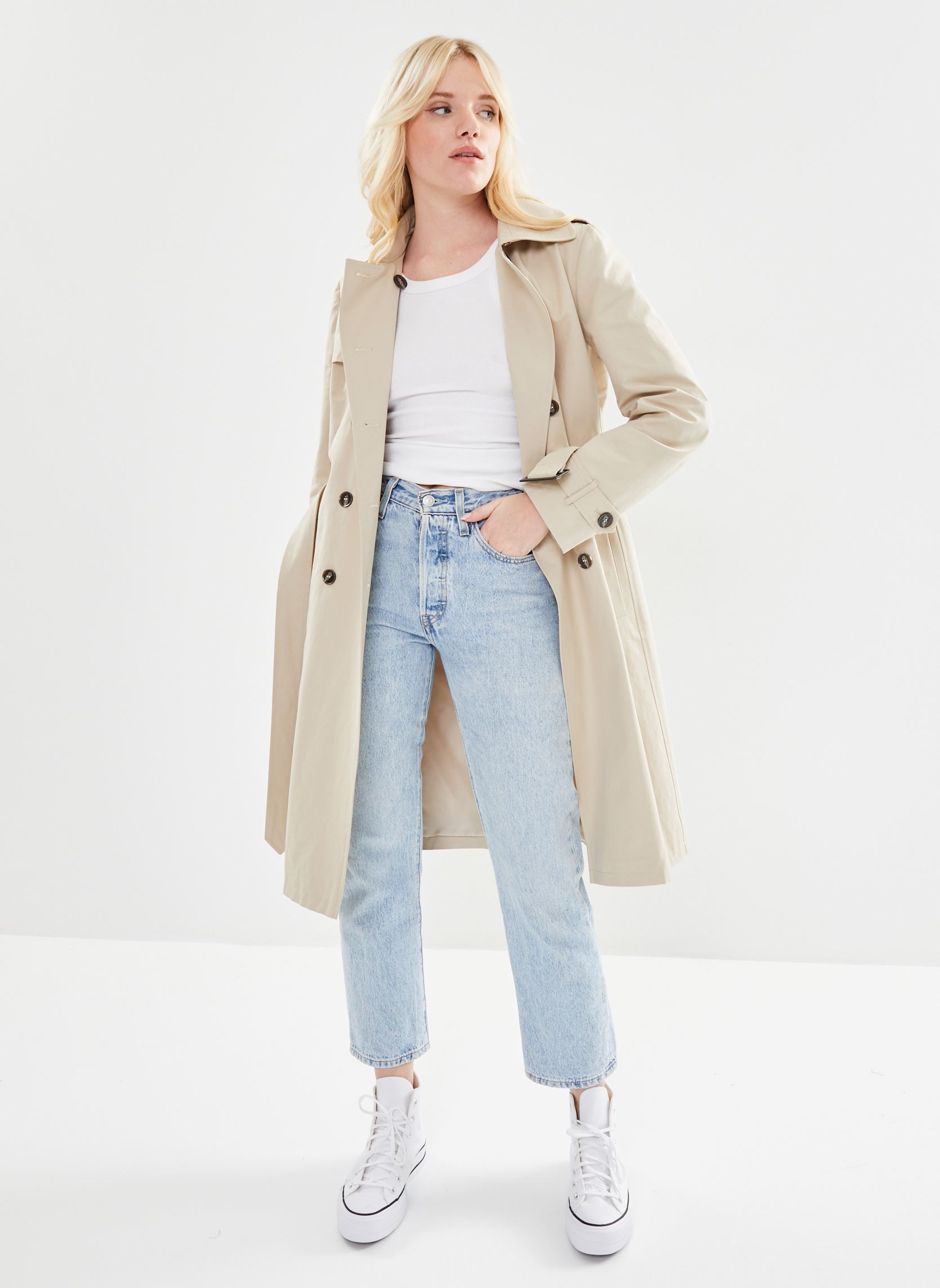 Trenchcoats VTRENB dames beige Georgia Rose Trenchcoats VTRENB dames beige SABLE