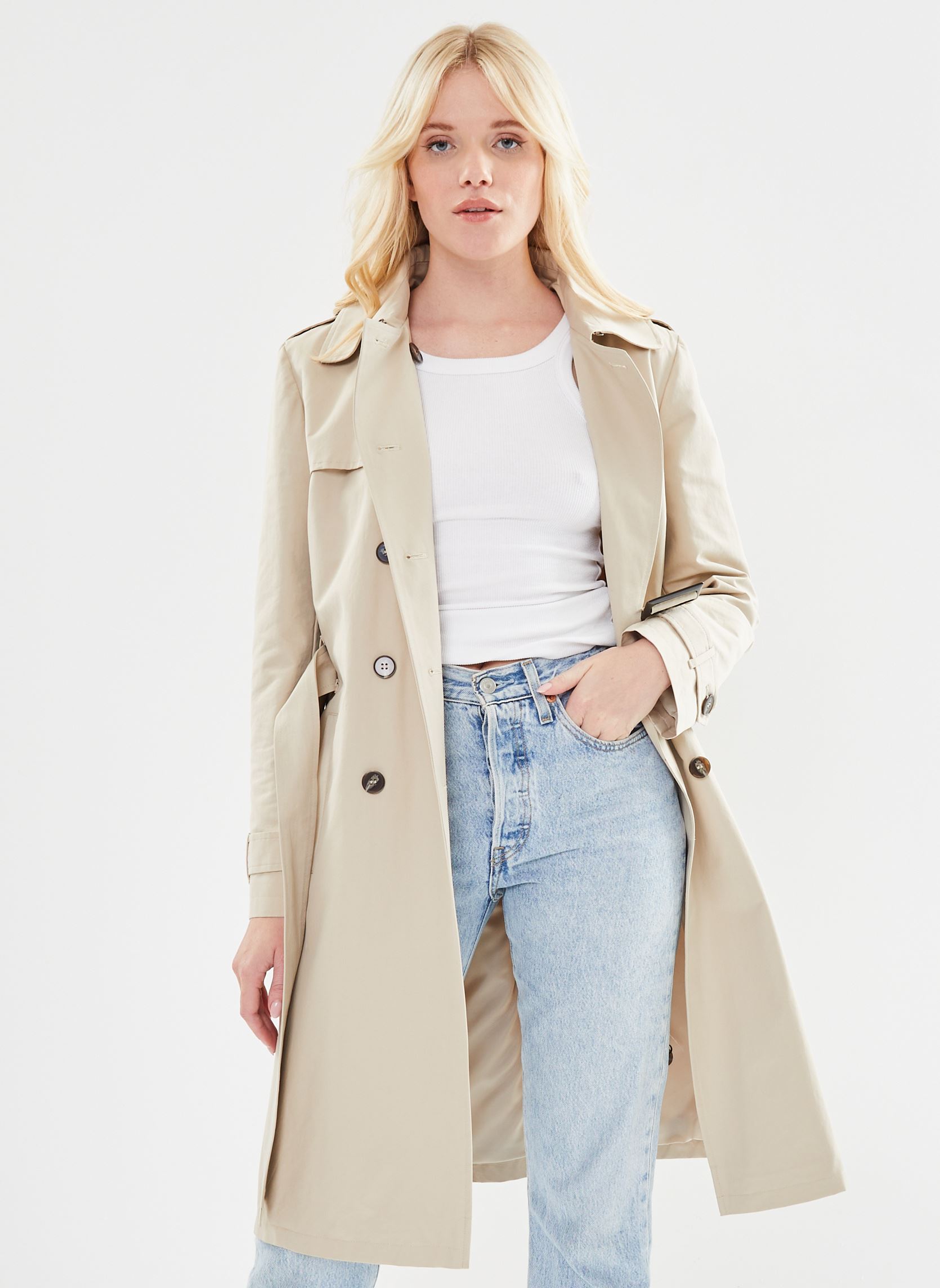 Trenchcoats VTRENB dames beige Georgia Rose Trenchcoats VTRENB dames beige SABLE