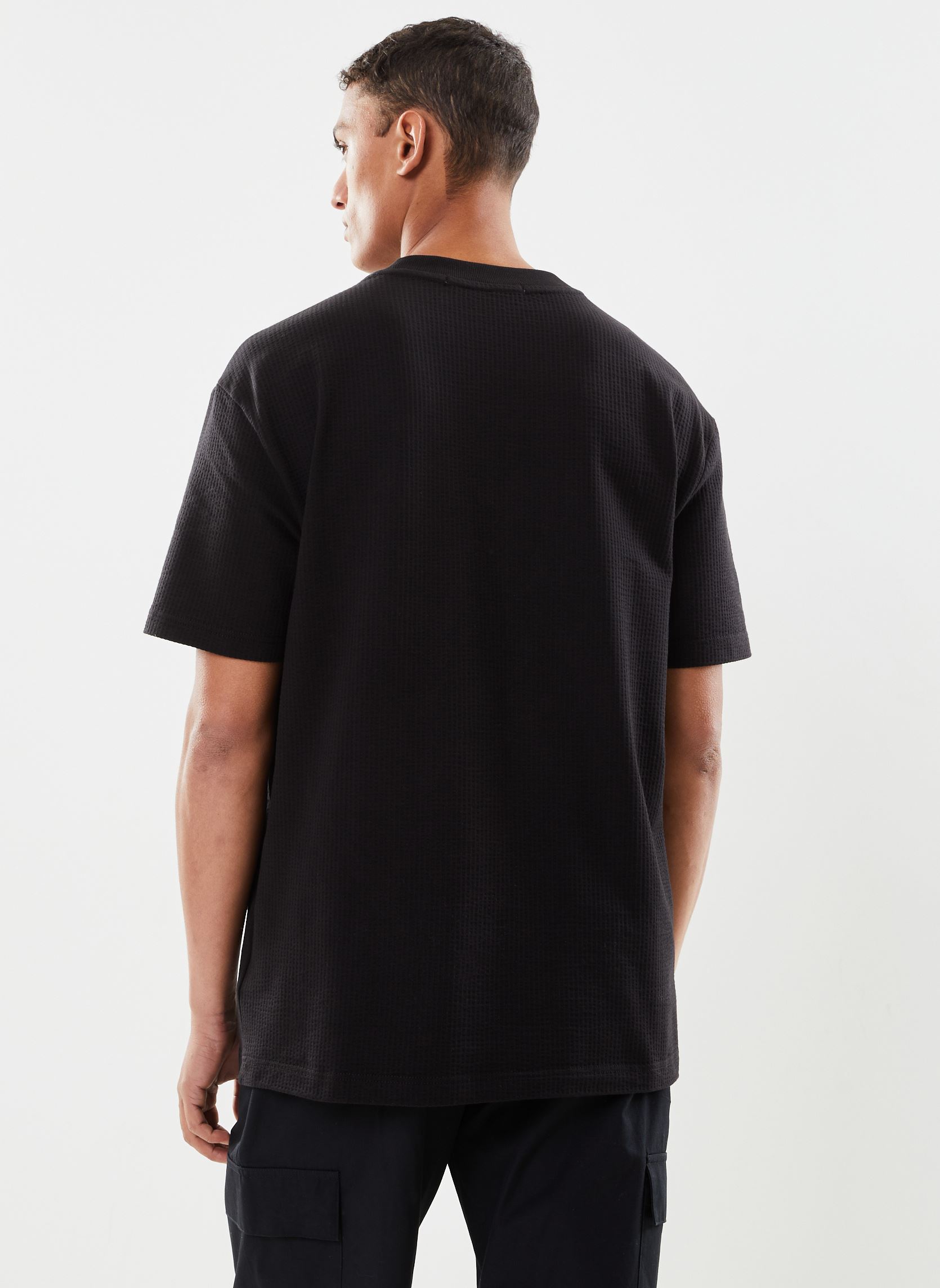 Kurzarm-T-Shirts Texture Pocket Ss Te herren schwarz Calvin Klein Jeans Kurzarm-T-Shirts Texture Pocket Ss Te herren schwarz CK BLACK