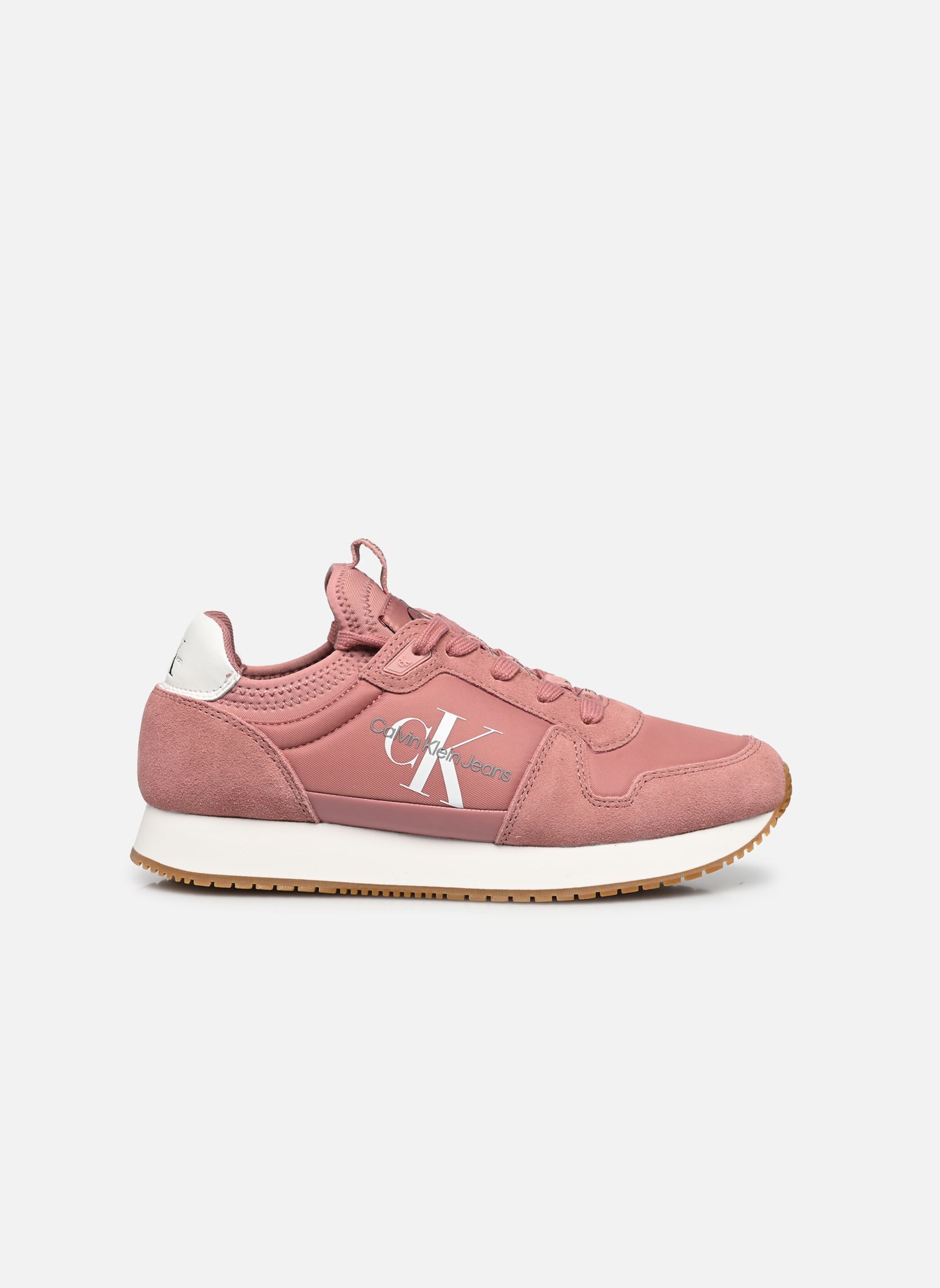 Sneaker RUNNER SOCK LACEUP N/ damen rosa Calvin Klein Sneaker RUNNER SOCK LACEUP N/ damen rosa ASH ROSE/BRIGHT WHITE