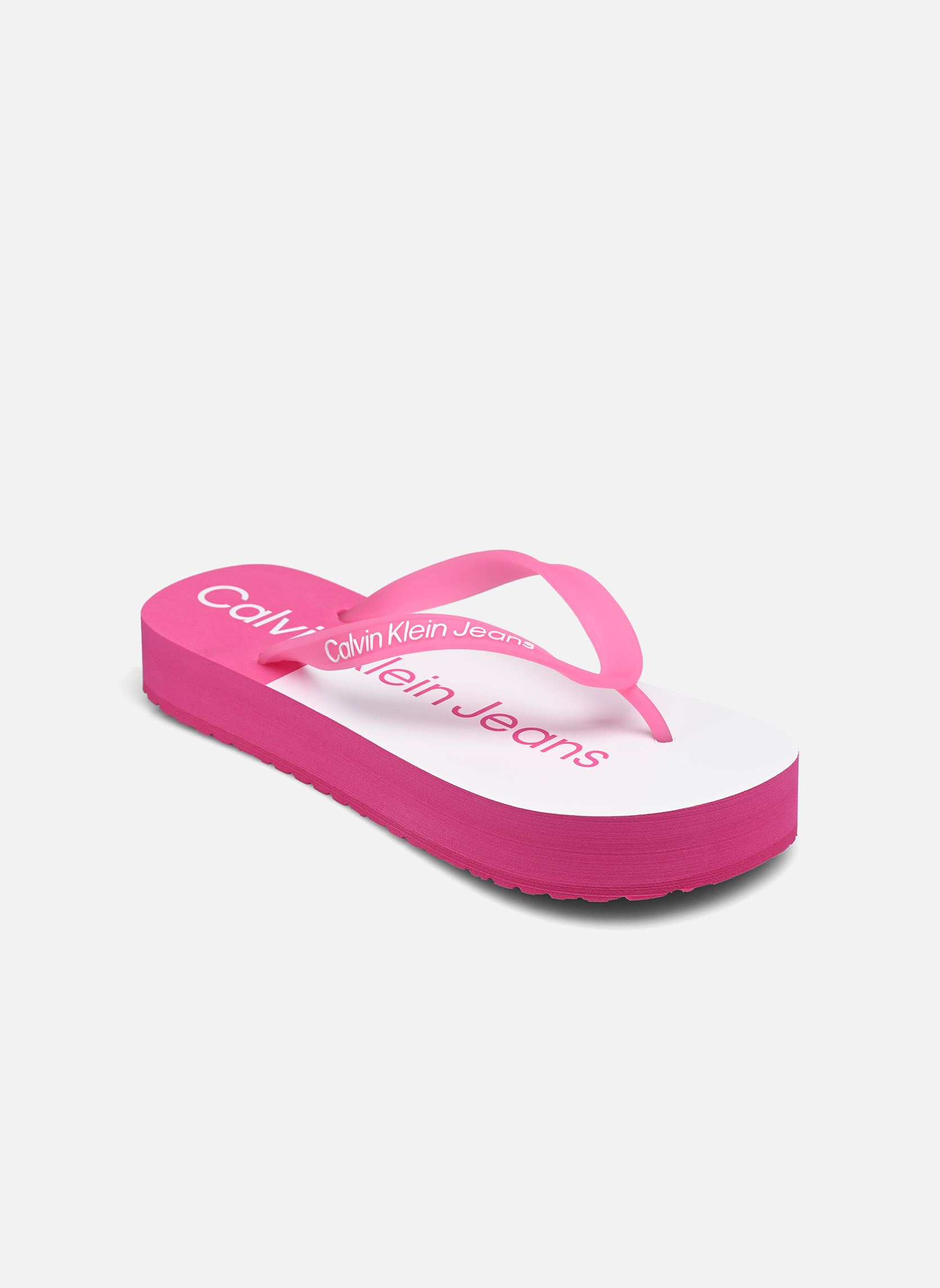 Tongs Calvin Klein BEACH SANDAL FLATFOR pour Femme