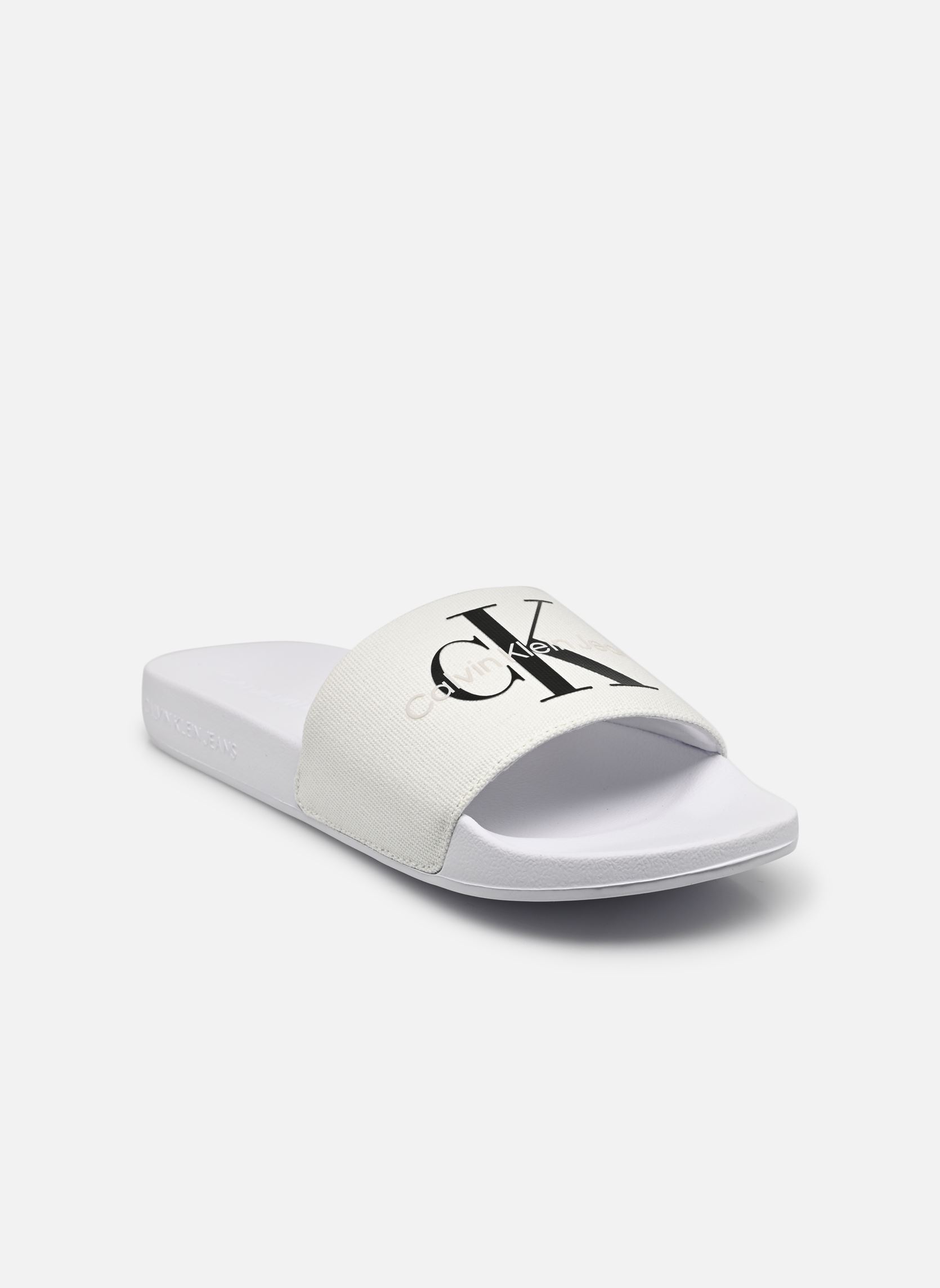 Chaussons Calvin Klein Jeans slide monogram bright