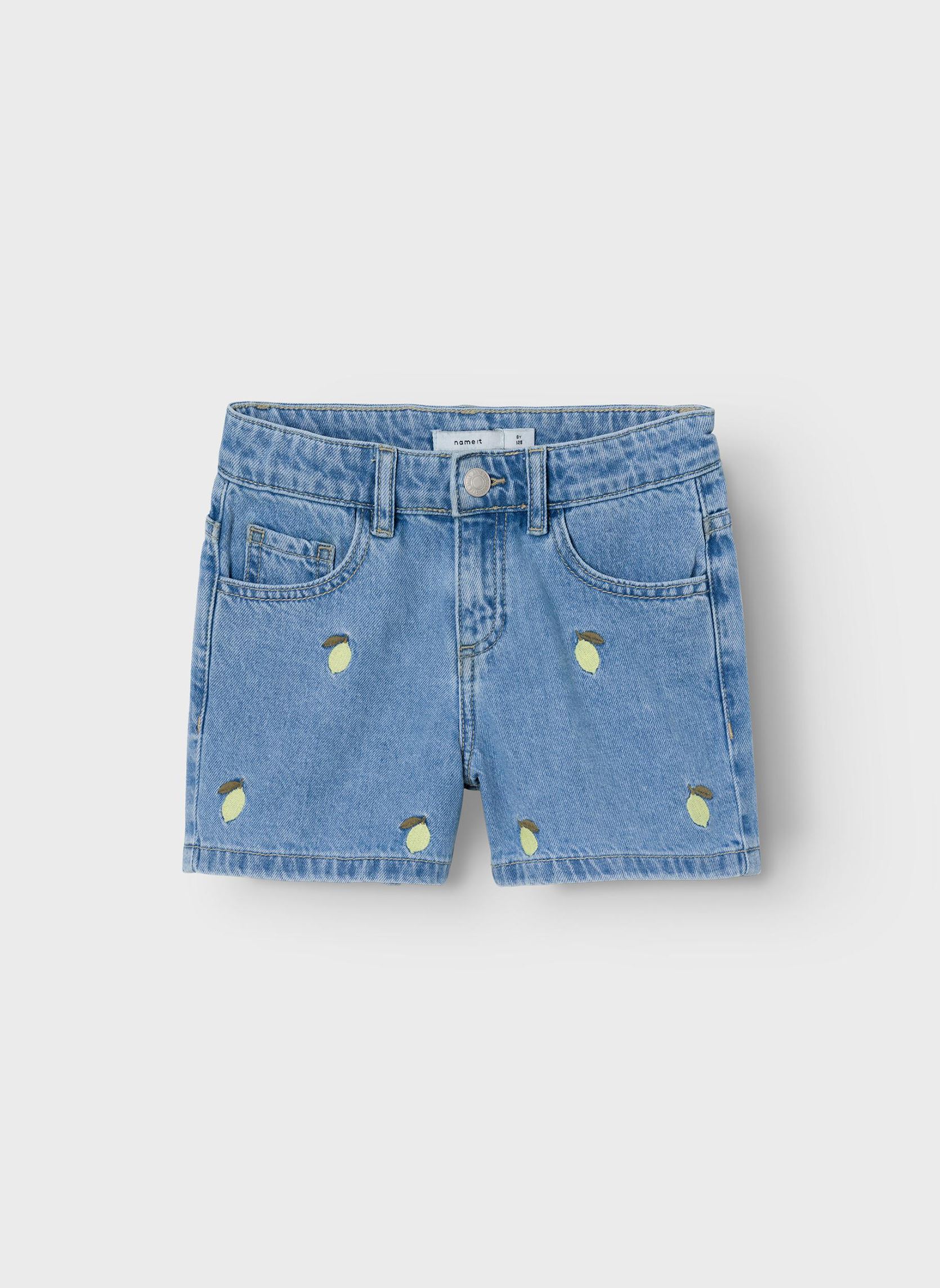 Name It Shortssæt - T-shirt/Shorts - NmfVigea - Créme De Pêche