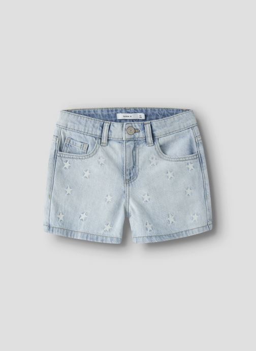 Name it Shorts Nkfbella Reg Dnm Shorts 3674-Be Noos mädchen blau