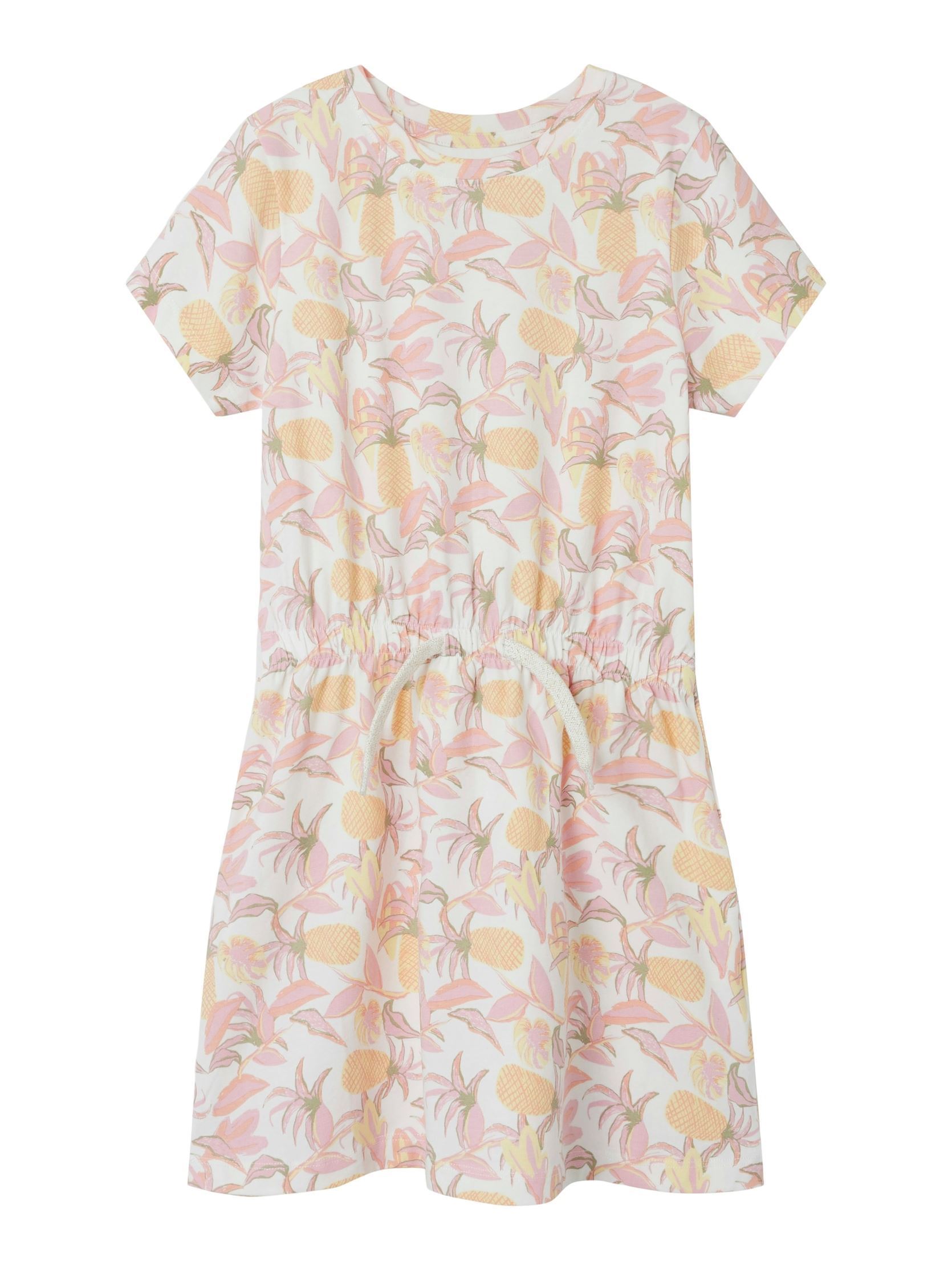 Jurken Nkffoskhi Ss Dress Ps meisjes wit Name it Jurken Nkffoskhi Ss Dress Ps meisjes wit Cloud Dancer