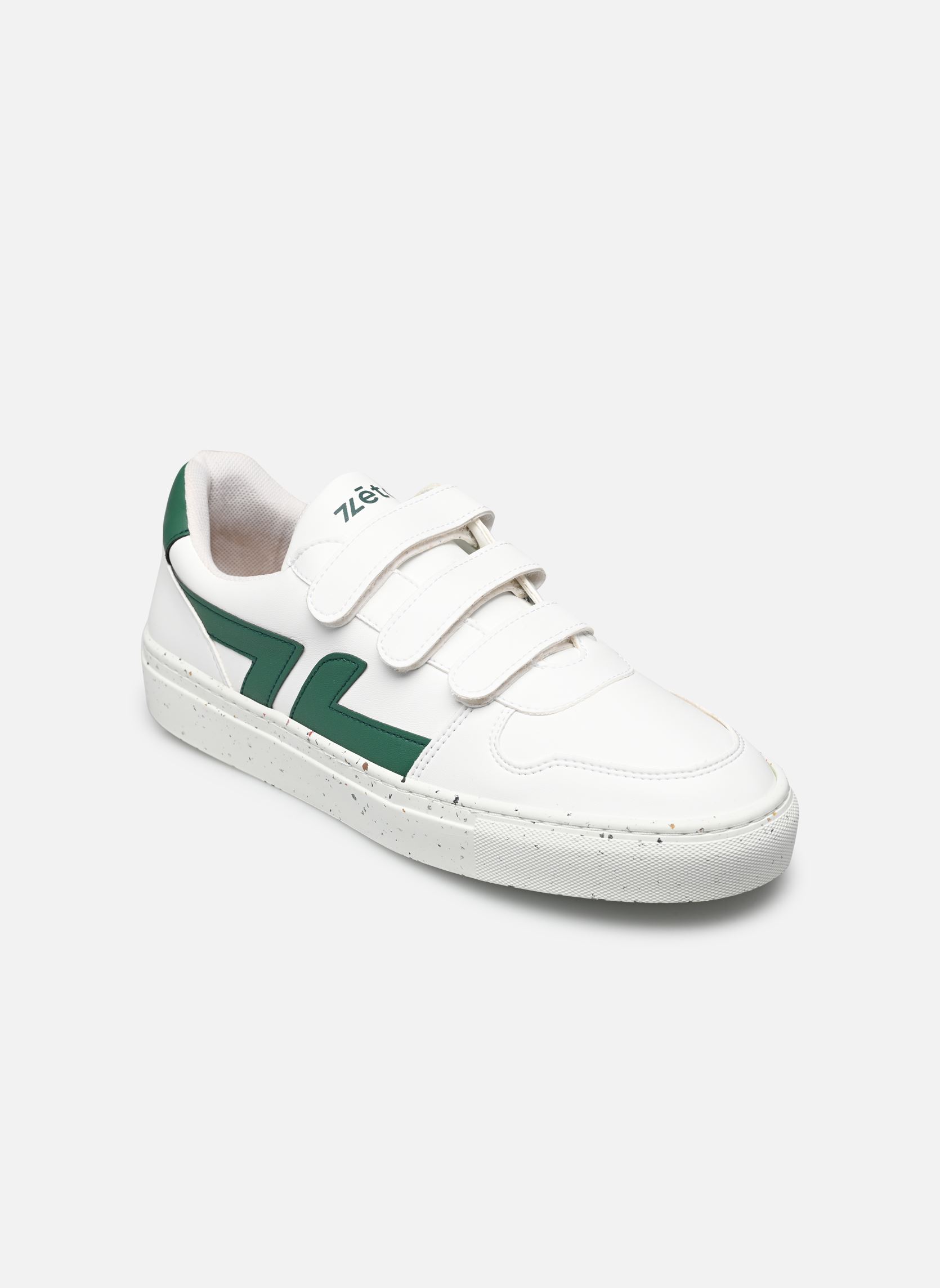 Baskets Velcro M homme blanc Zèta Baskets Velcro M homme blanc VERT