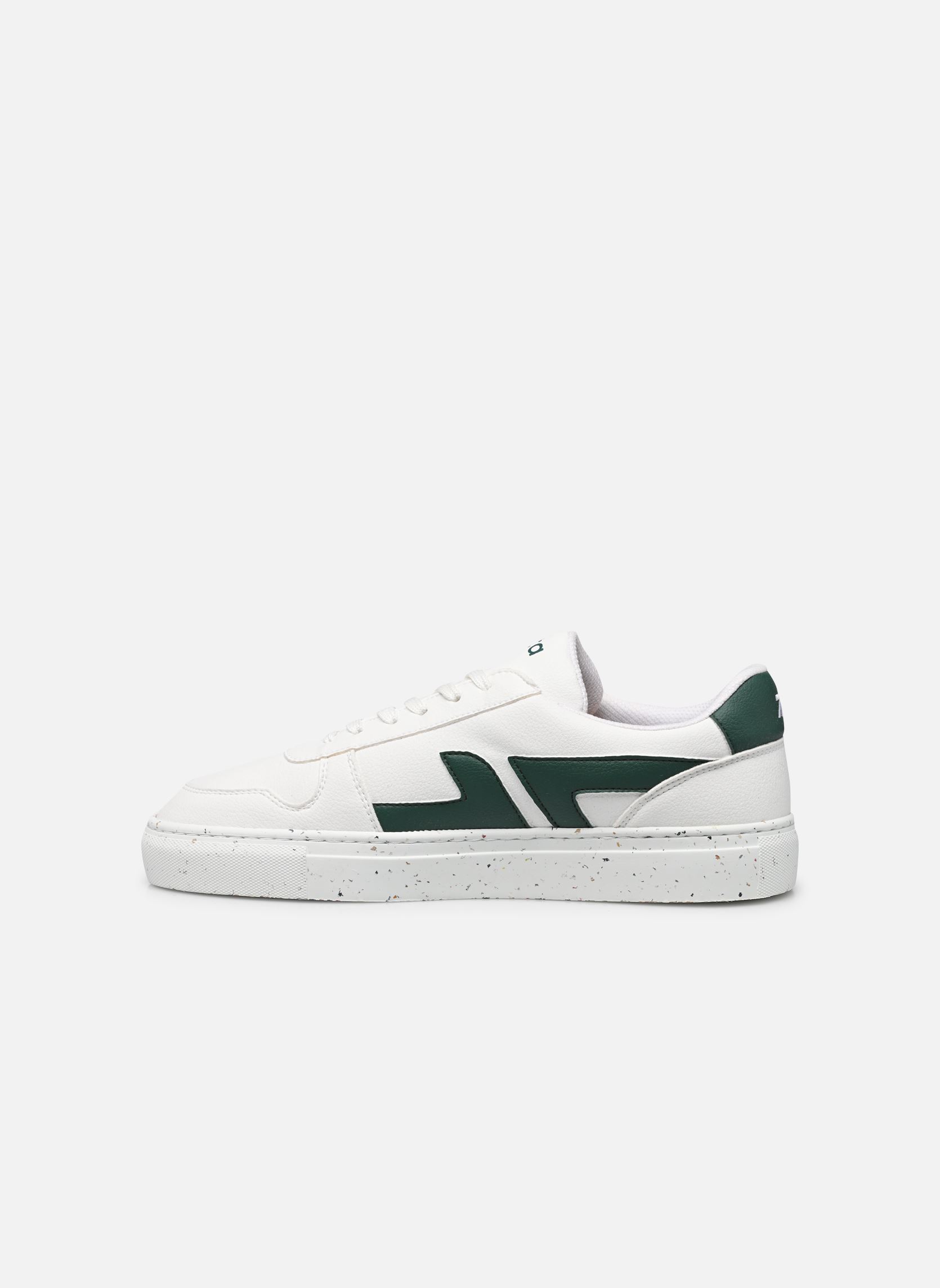Baskets ALPHA LACET M homme blanc Zèta Baskets ALPHA LACET M homme blanc VERT