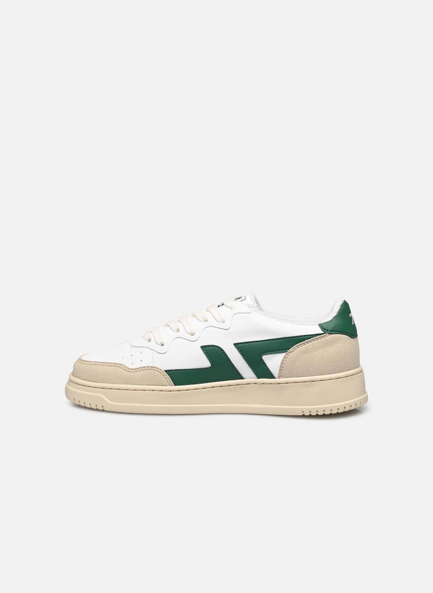 Baskets BETA B1 M homme blanc Zèta Baskets BETA B1 M homme blanc VERT