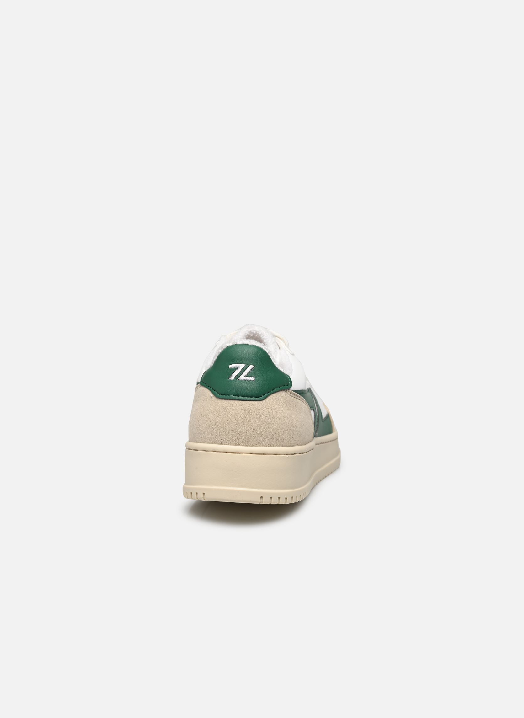 Baskets BETA B1 M homme blanc Zèta Baskets BETA B1 M homme blanc VERT