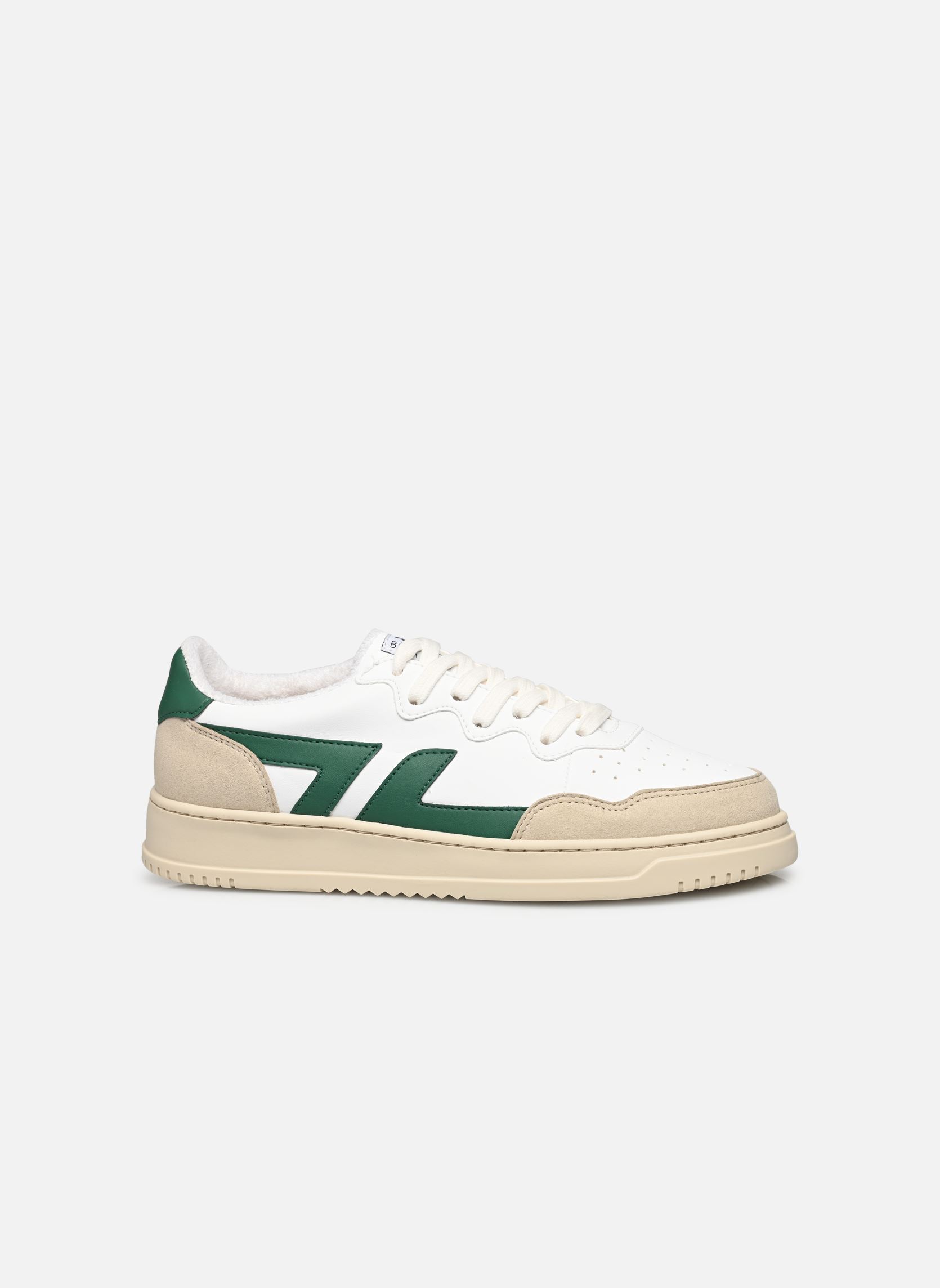Baskets BETA B1 M homme blanc Zèta Baskets BETA B1 M homme blanc VERT