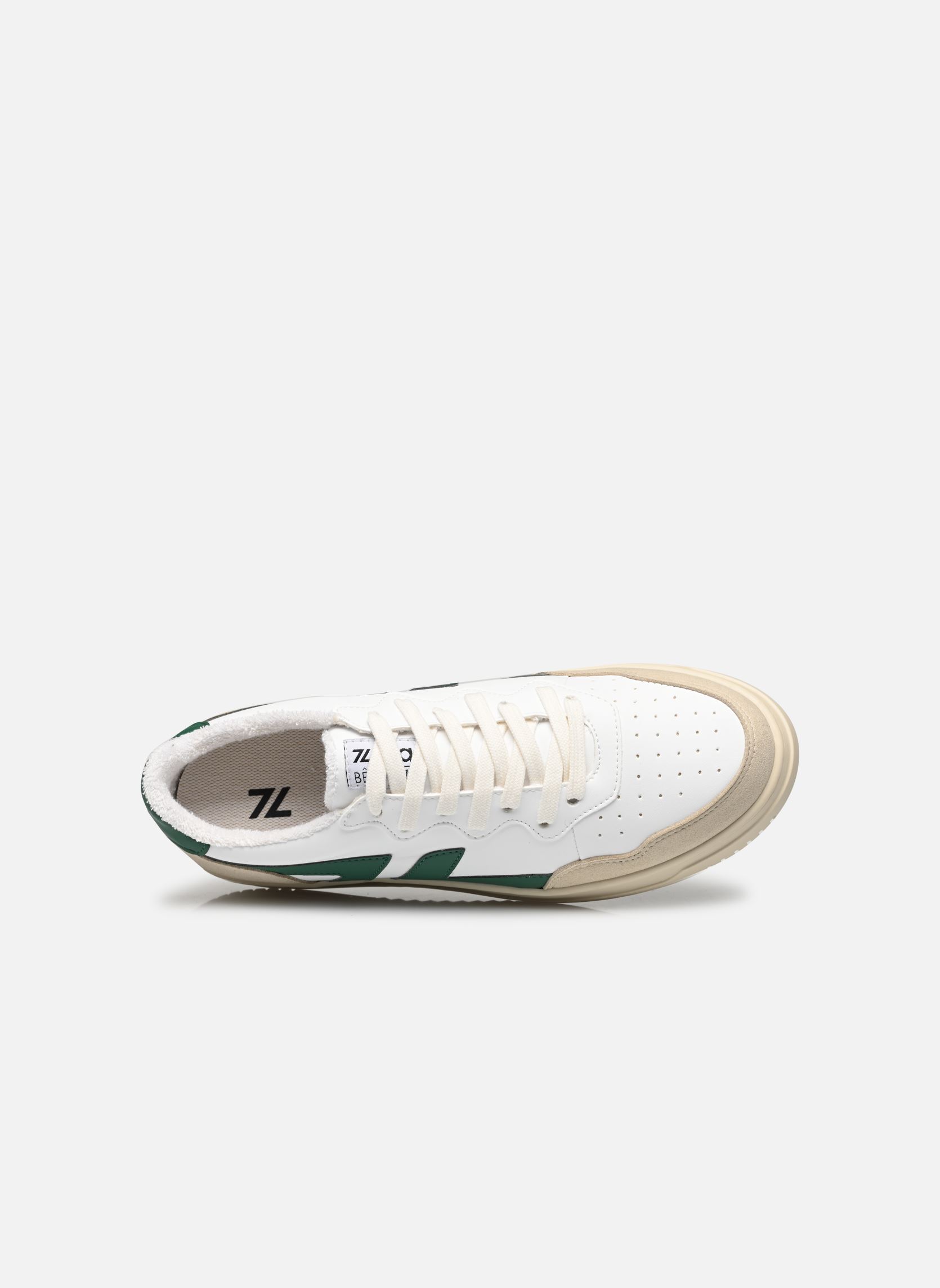 Baskets BETA B1 M homme blanc Zèta Baskets BETA B1 M homme blanc VERT