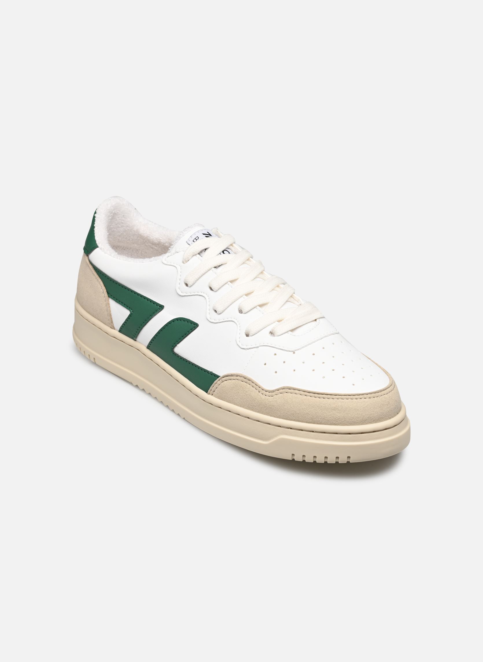 Baskets BETA B1 M homme blanc Zèta Baskets BETA B1 M homme blanc VERT