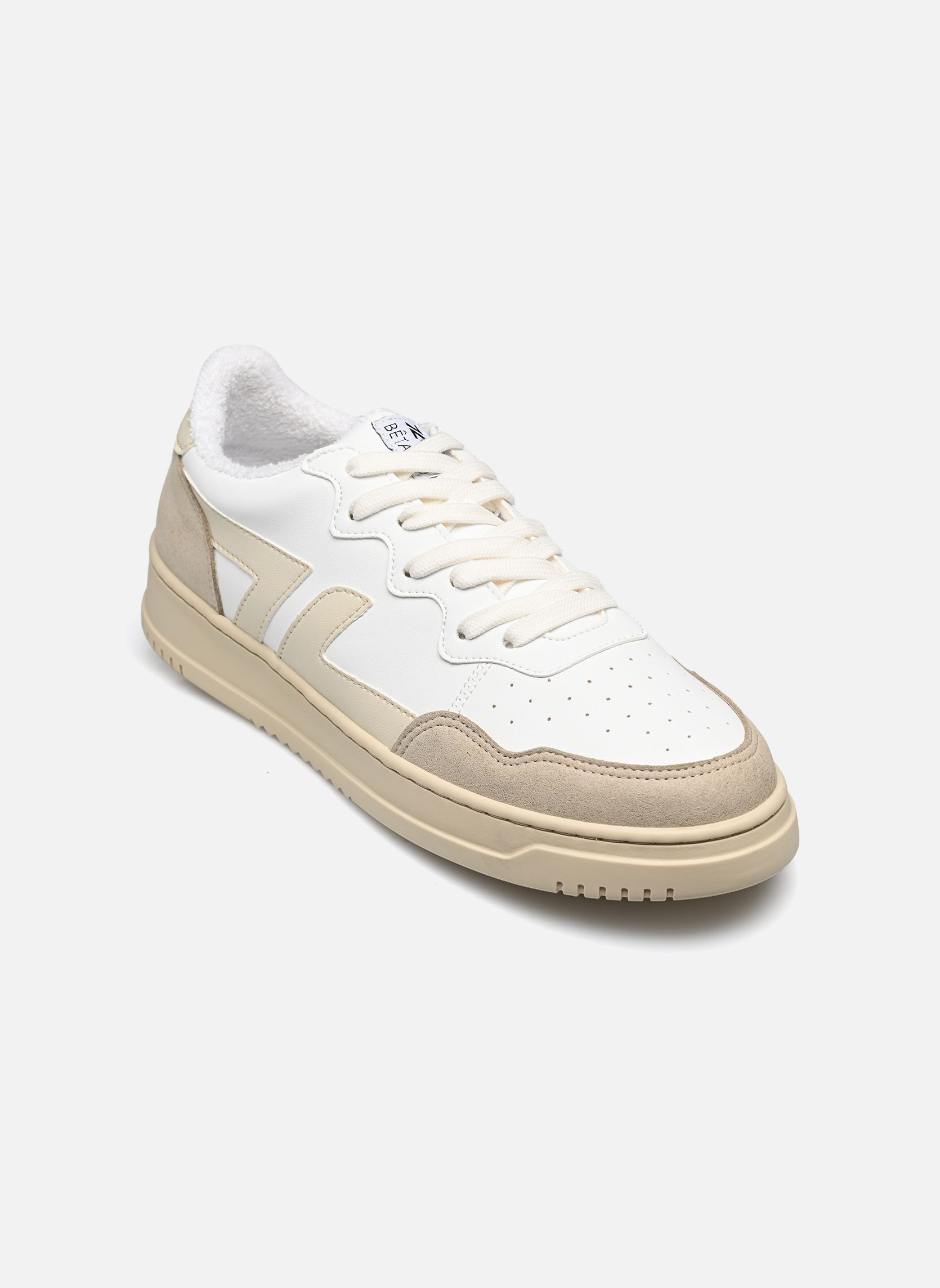Sneakers BETA B1 M heren wit Zèta Sneakers BETA B1 M heren wit BEIGE