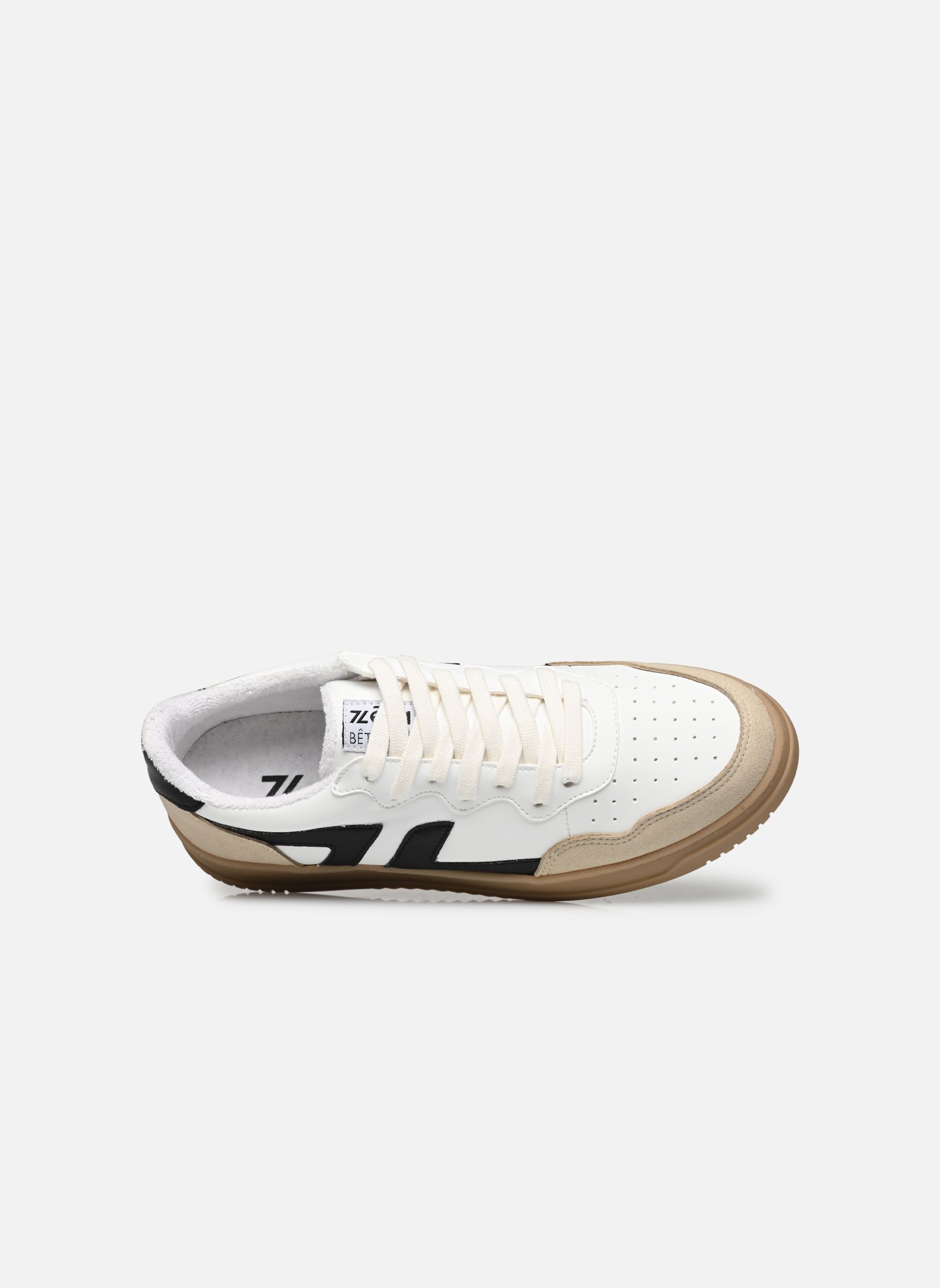 Baskets BETA B2 M homme blanc Zèta Baskets BETA B2 M homme blanc NOIR