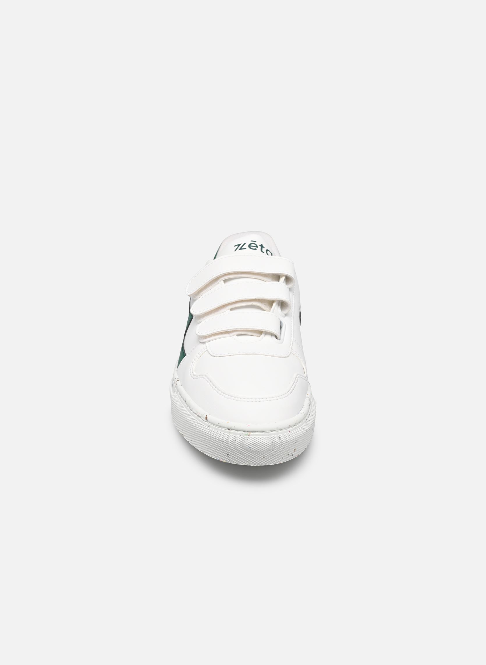 Baskets Velcro blanc Zèta Baskets Velcro blanc VERT